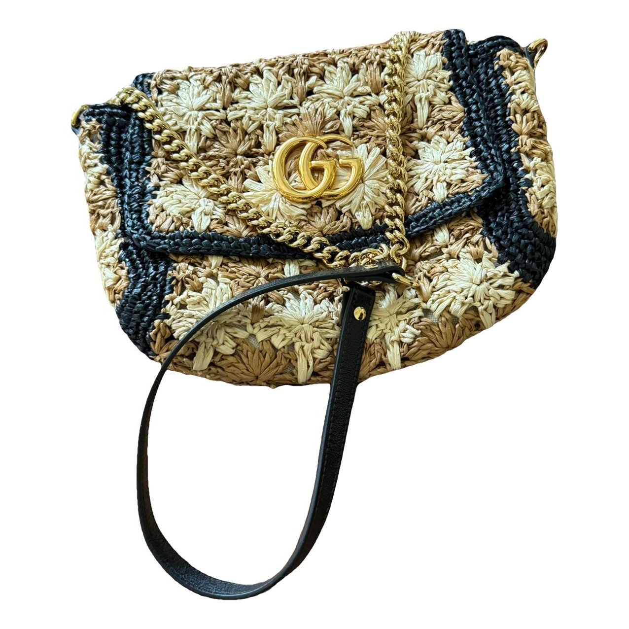 Pearly GG Marmont Flap crossbody bag