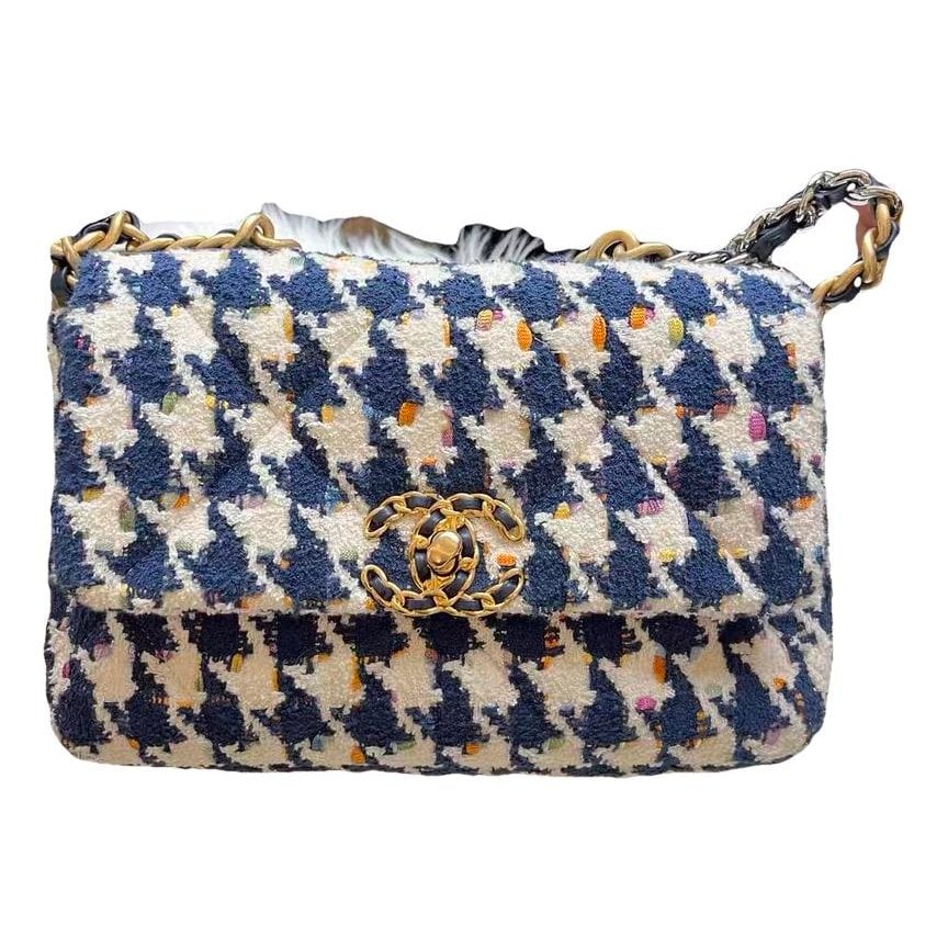 Chanel 19 cloth handbag