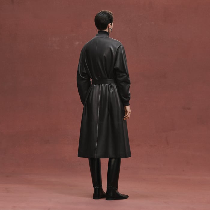 Gris Ardoise Bombers Coat