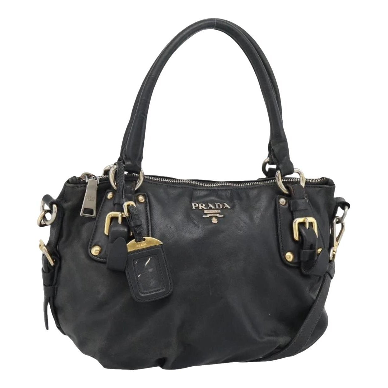 Leather handbag