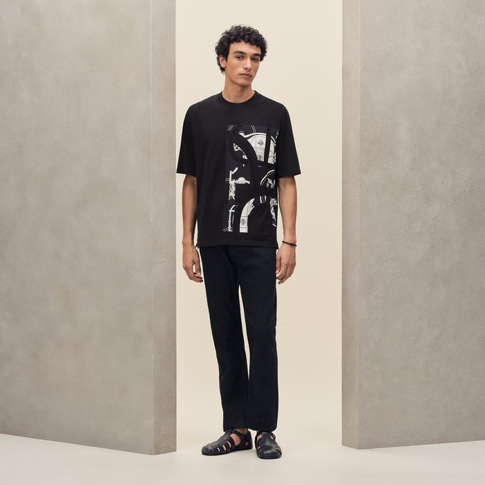 Noir "Ex-libris" T-shirt