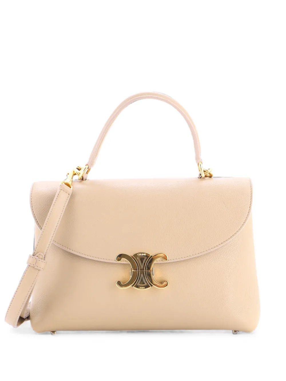 Nino Top Handle Bag Leather Medium satchel
