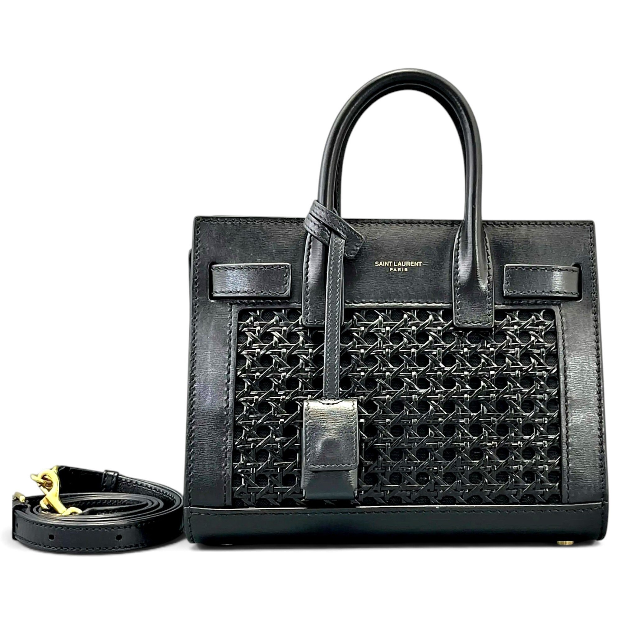 Leather crossbody bag
