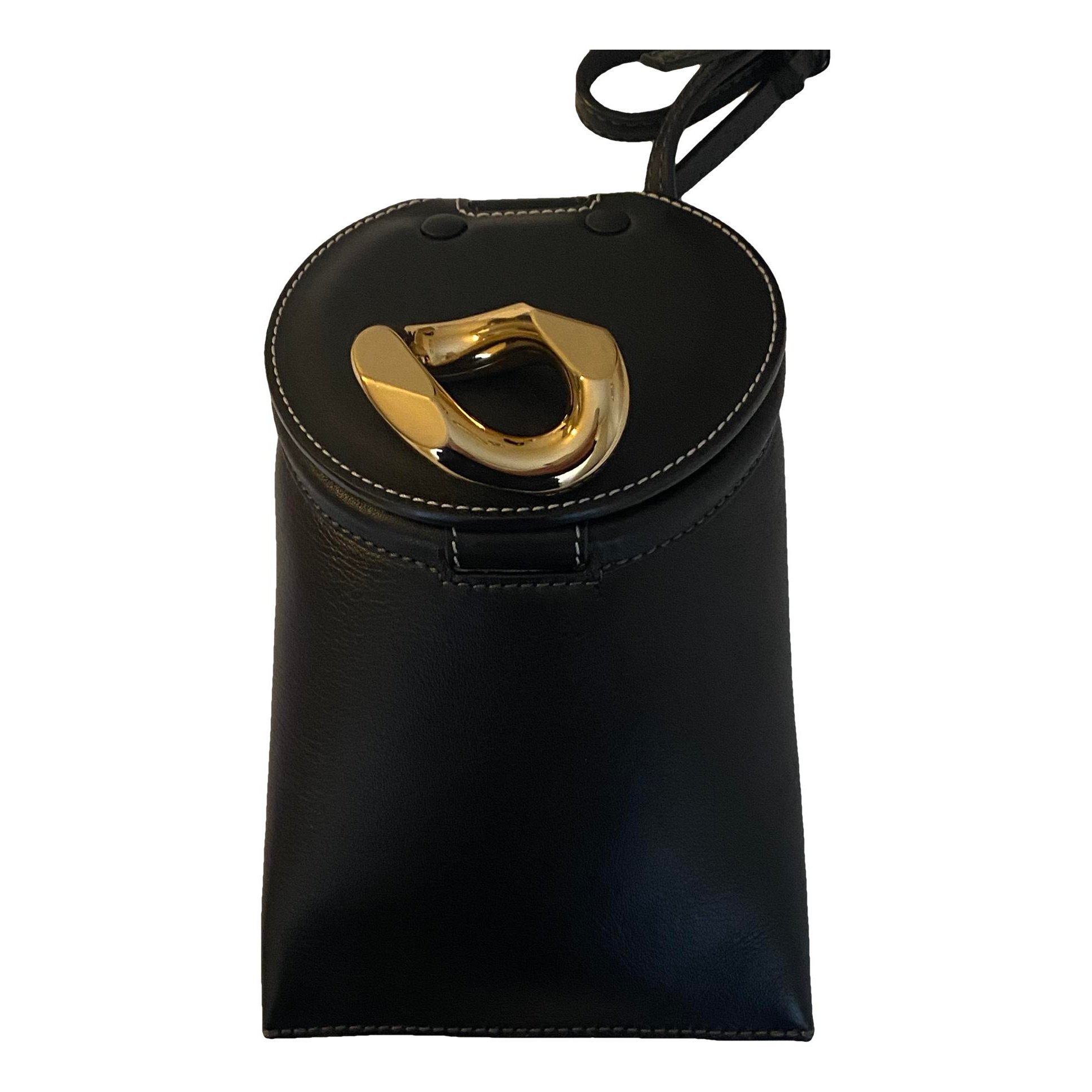 Leather crossbody bag