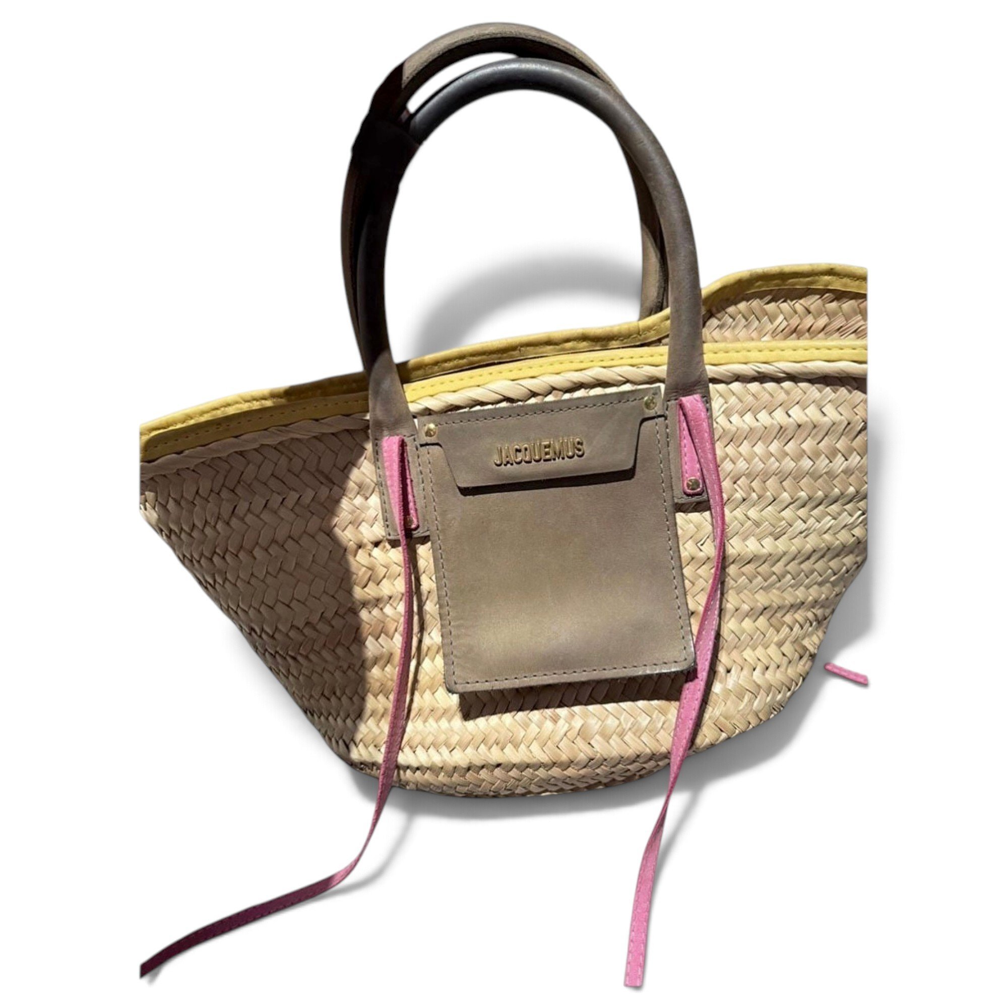 Le Grand Panier leather handbag