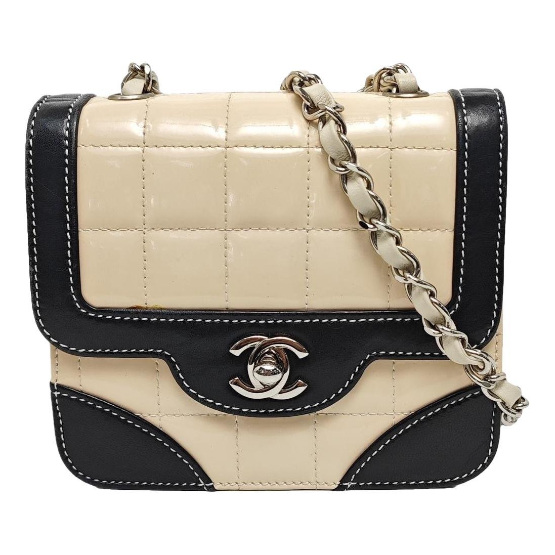 East West Chocolate Bar leather handbag