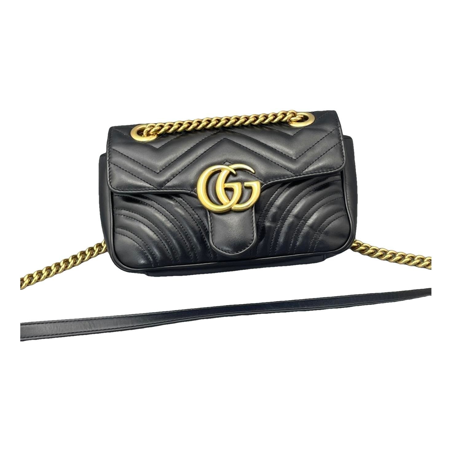 Marmont leather handbag