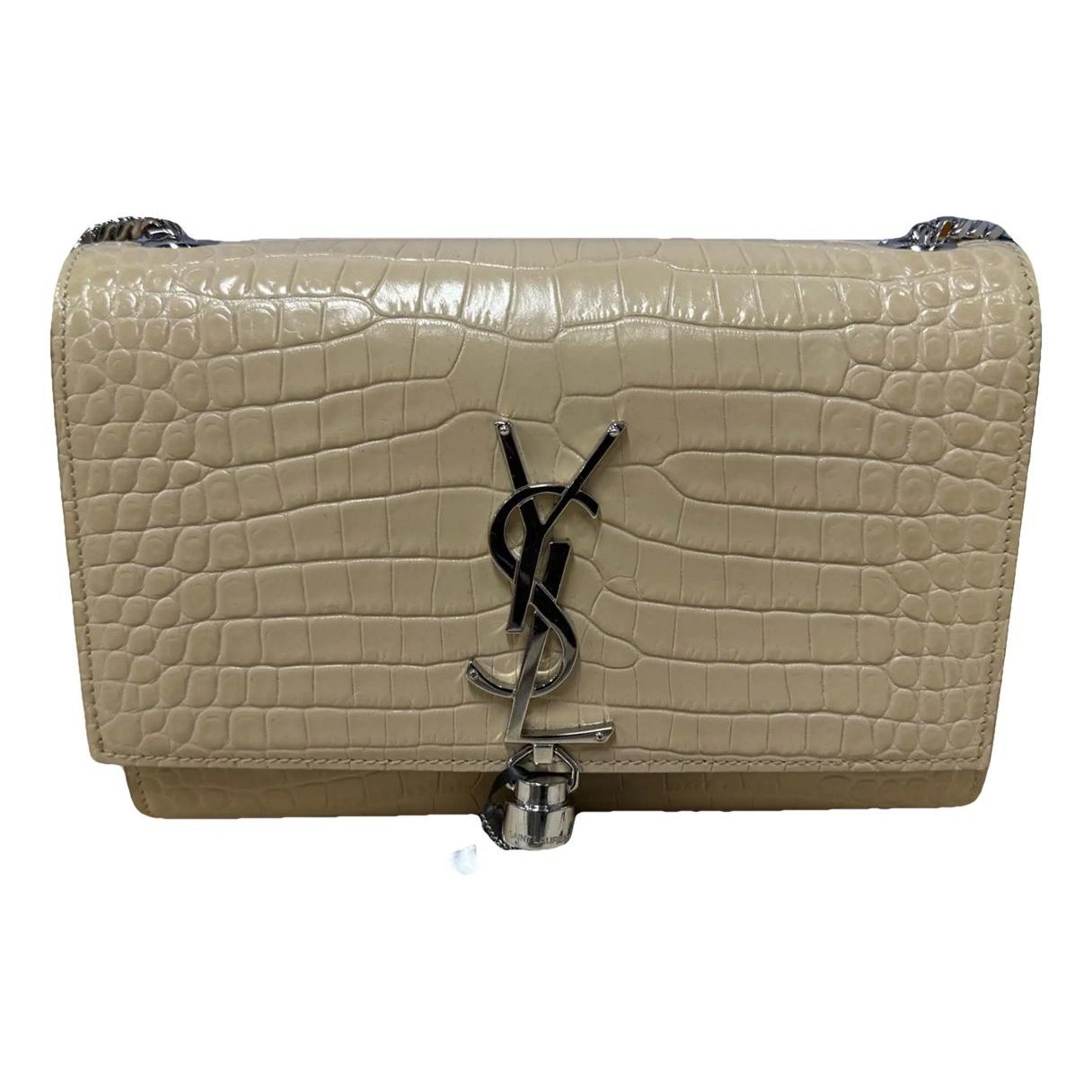 Pompom Kate leather handbag