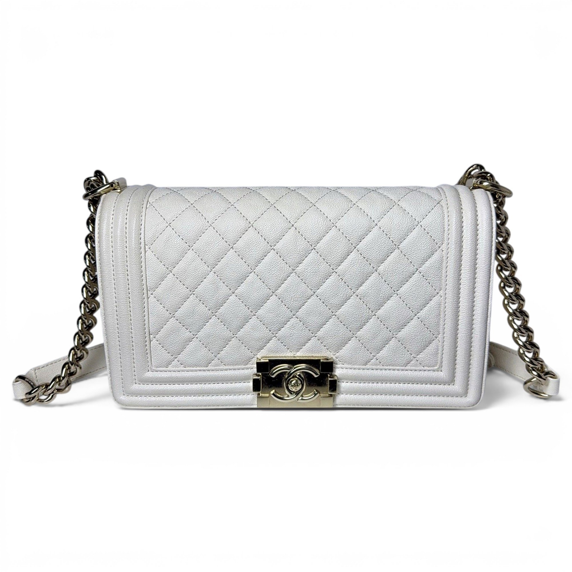 Boy leather crossbody bag