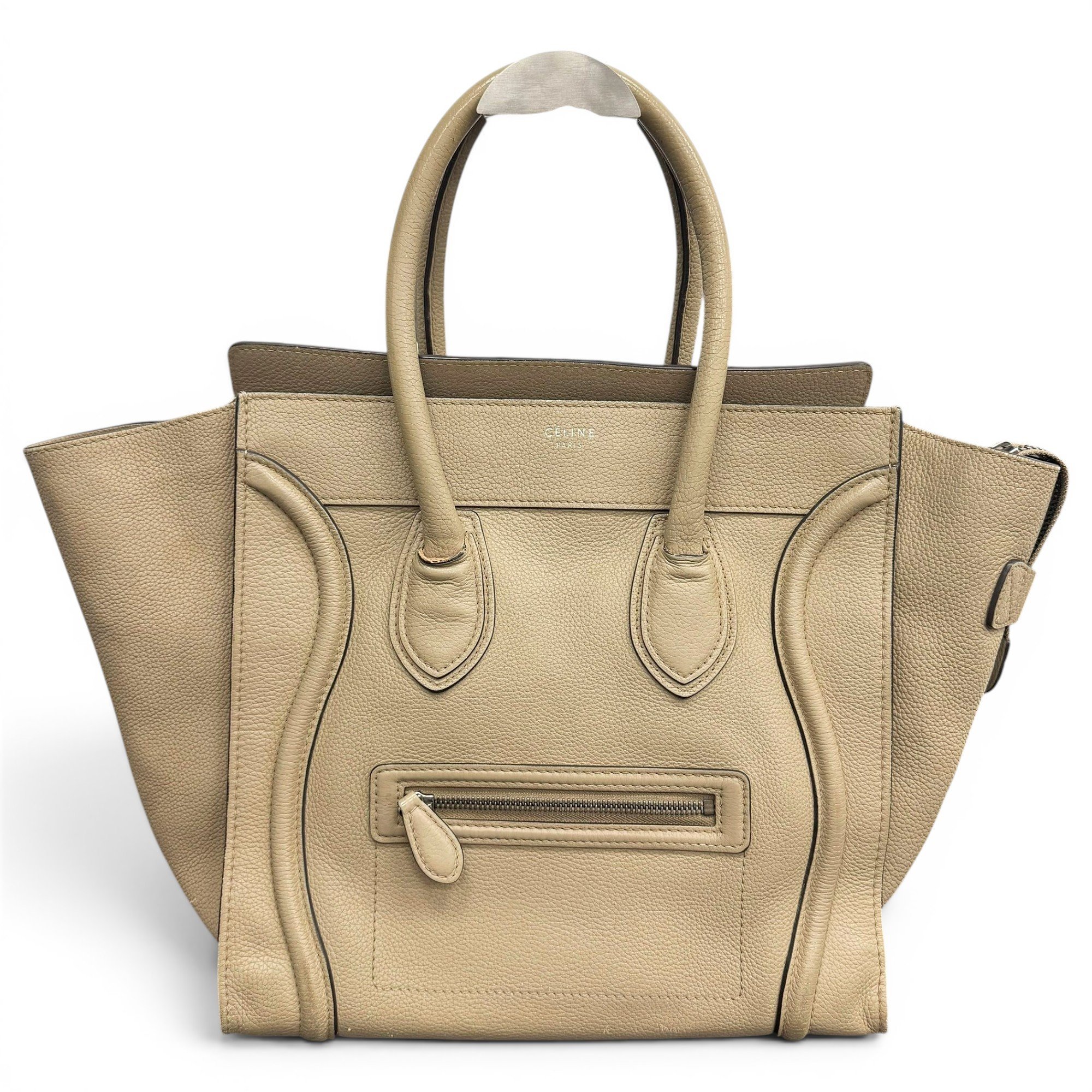 Luggage leather handbag