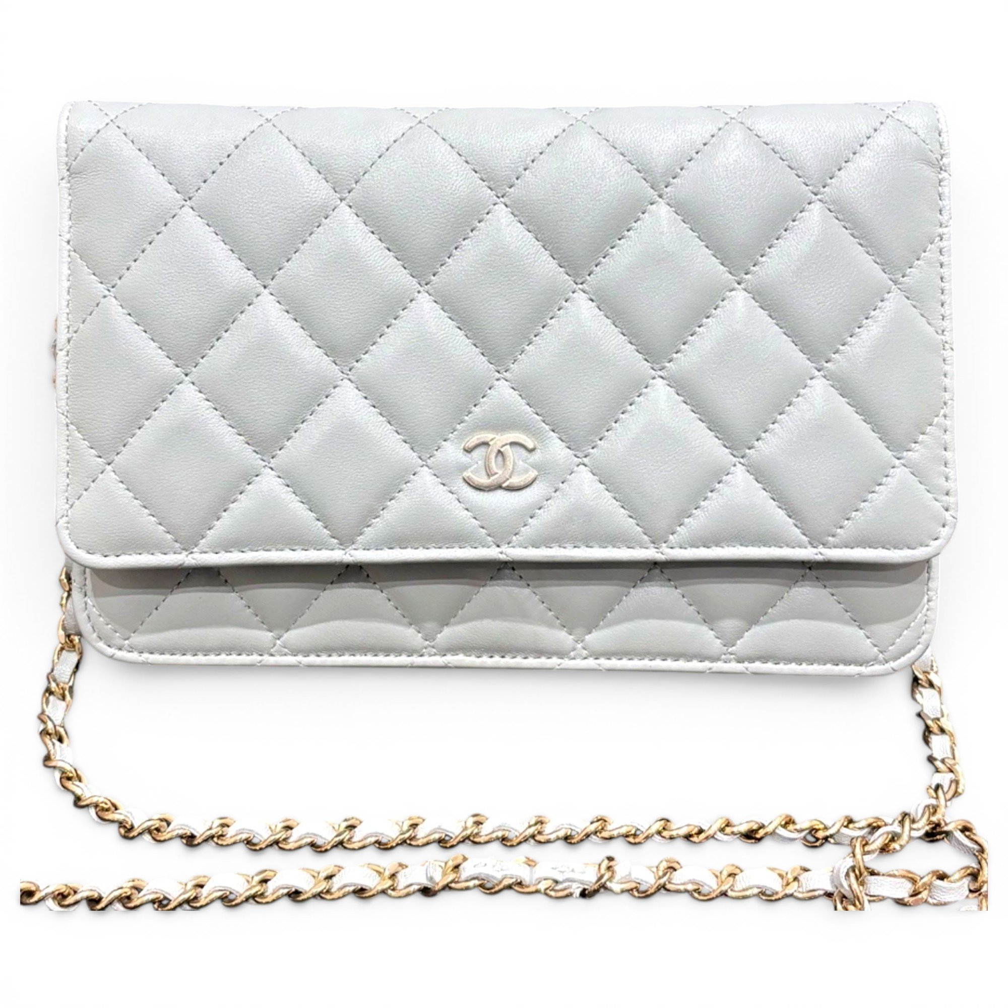 Wallet On Chain Timeless/Classique leather crossbody bag