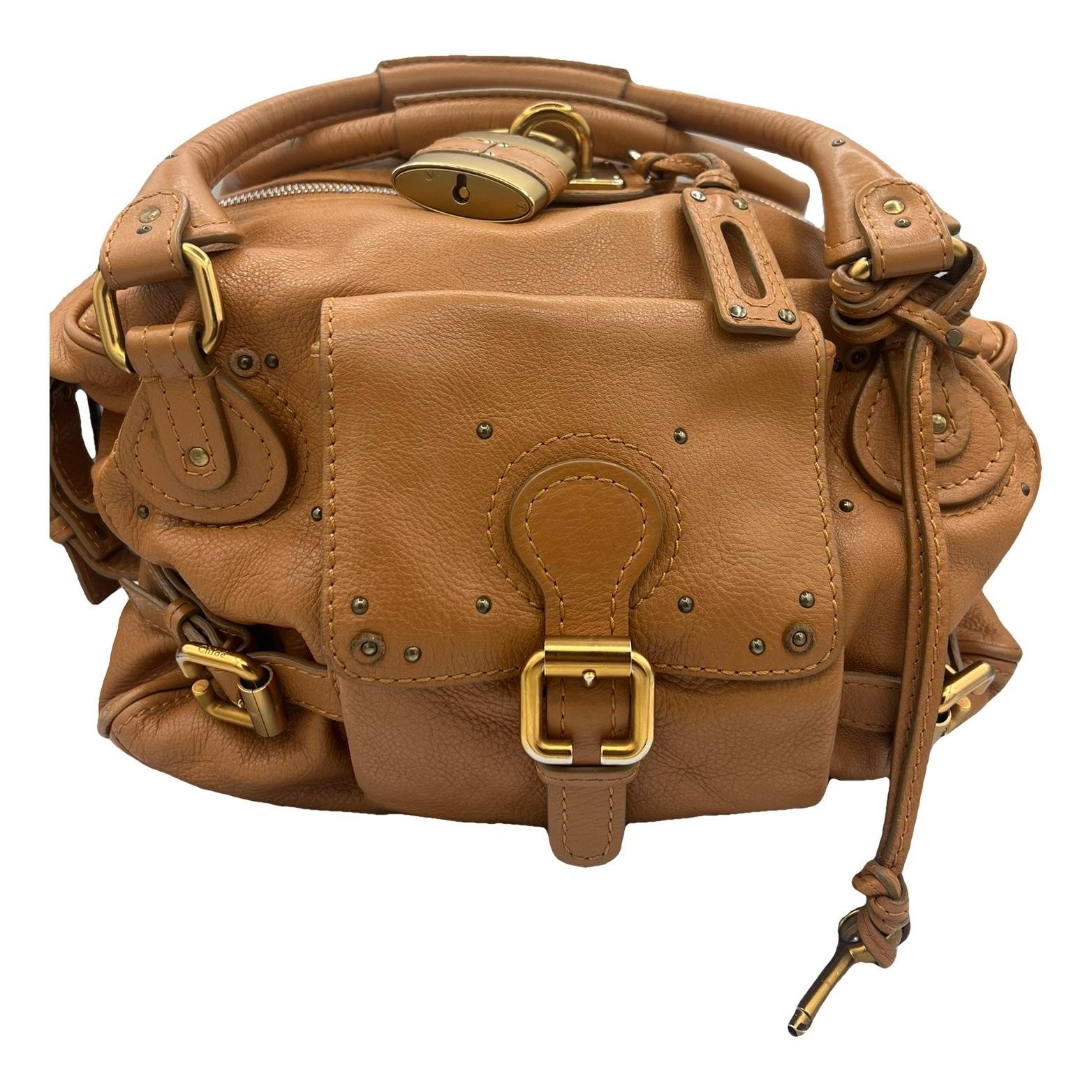 Paddington, Pocket leather handbag