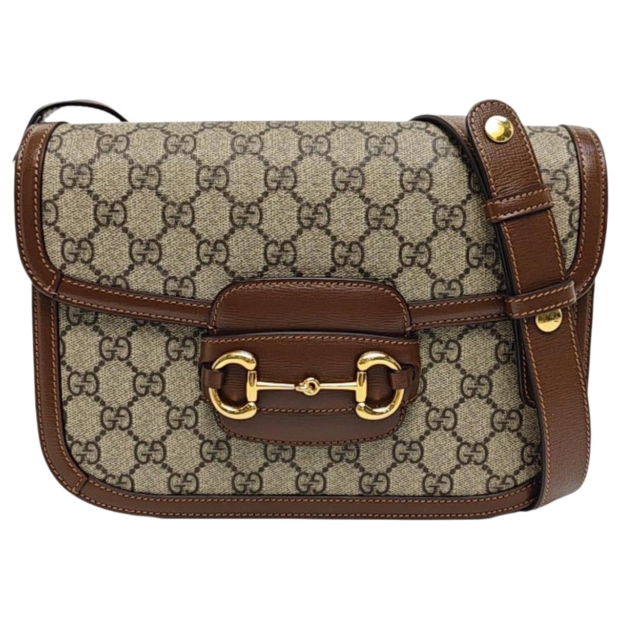 Handle Horsebit 1955 leather crossbody bag