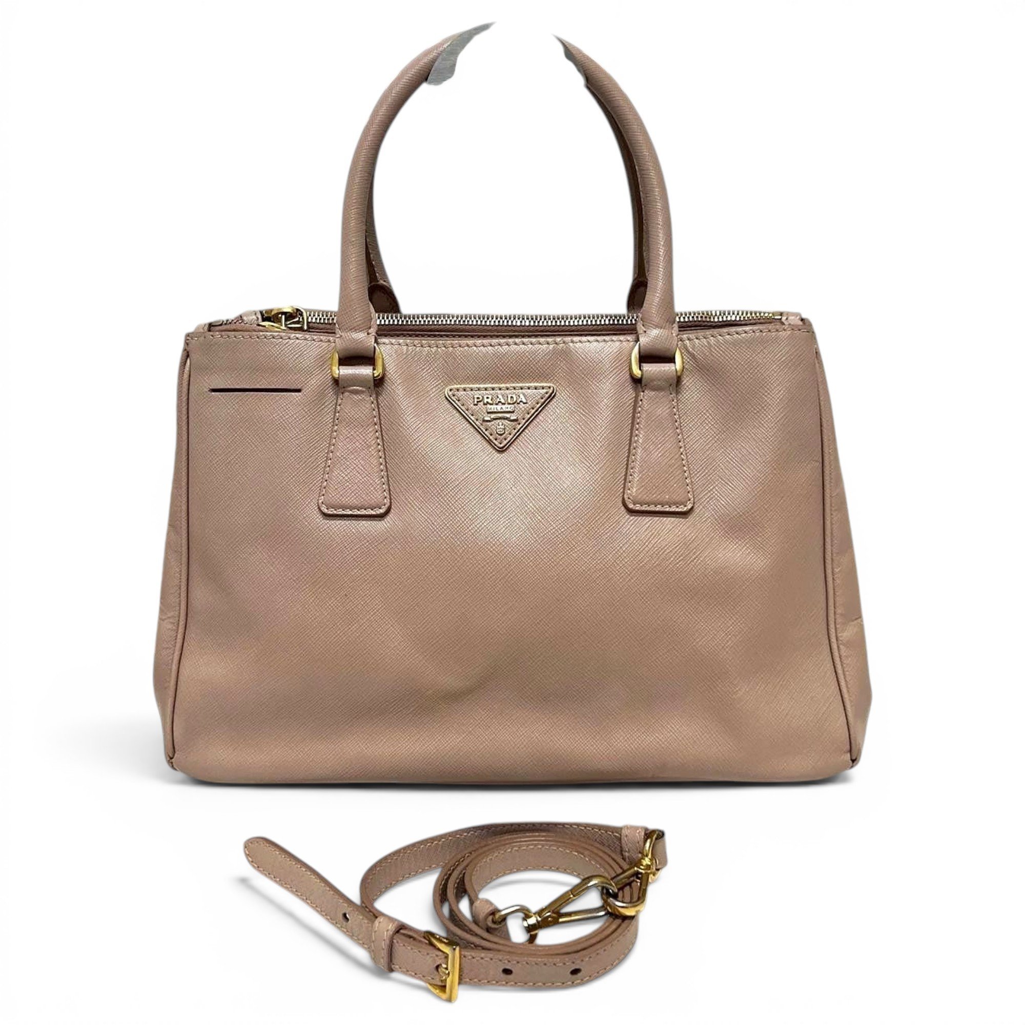 Leather tote