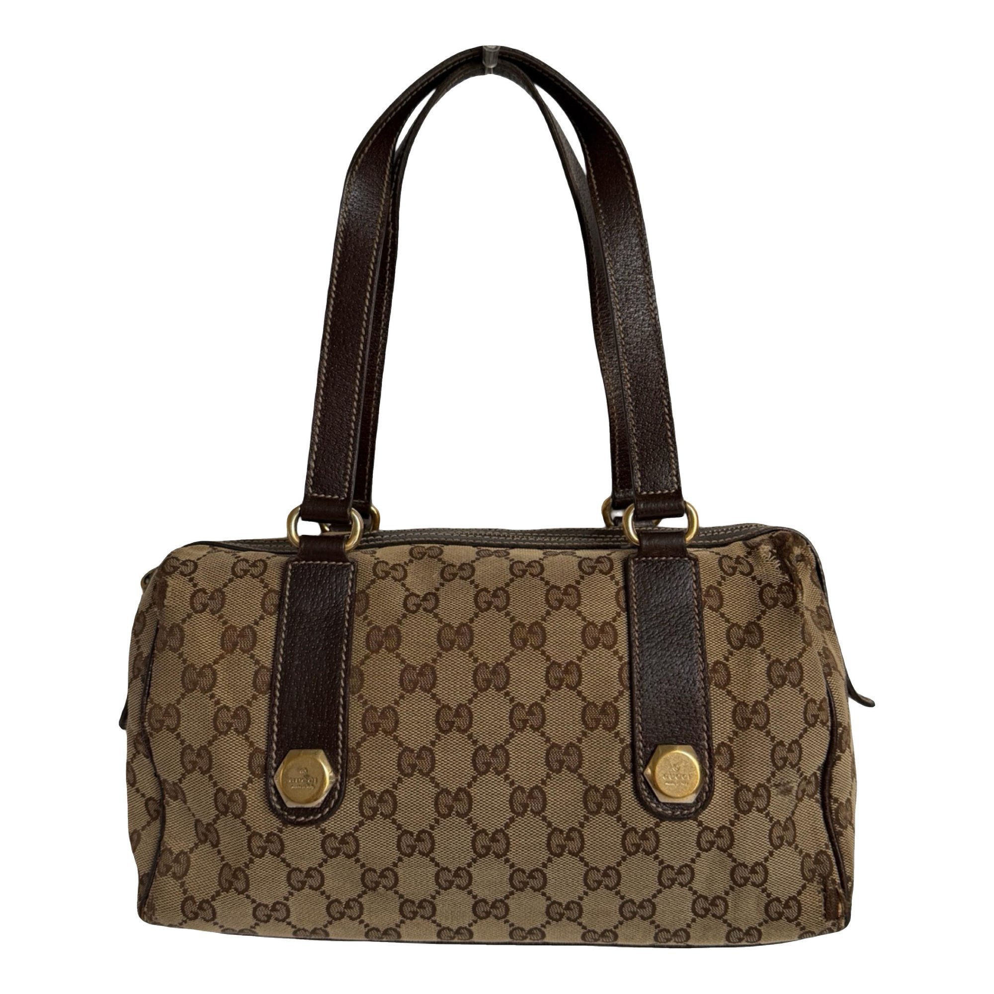 Boston cloth handbag