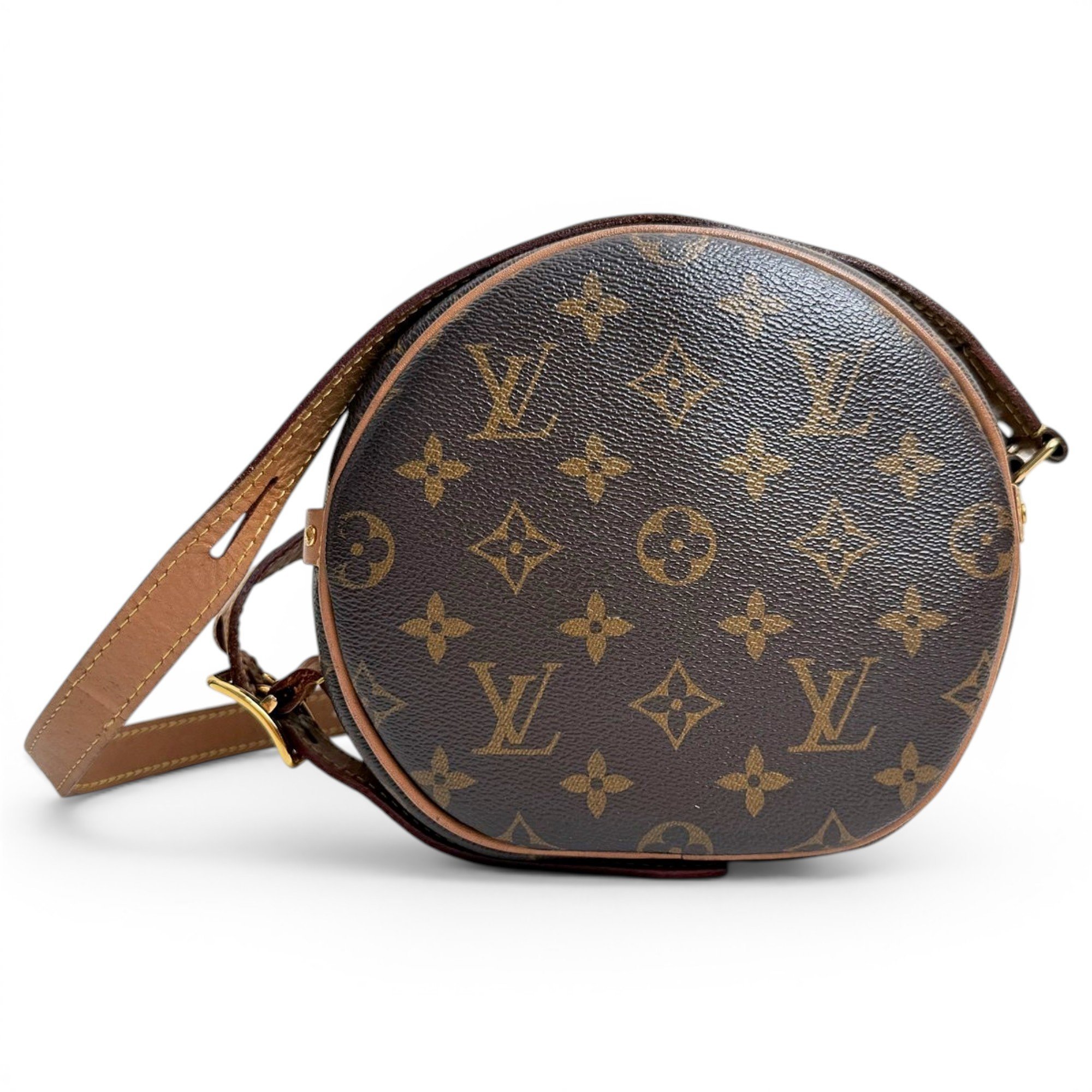 Boîte chapeau souple leather handbag