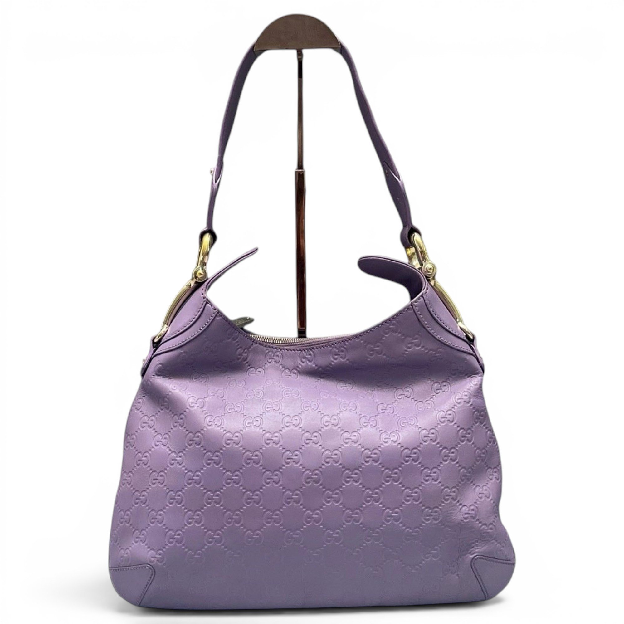 Hobo leather handbag