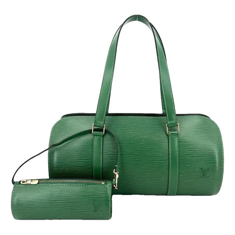 Papillon leather handbag