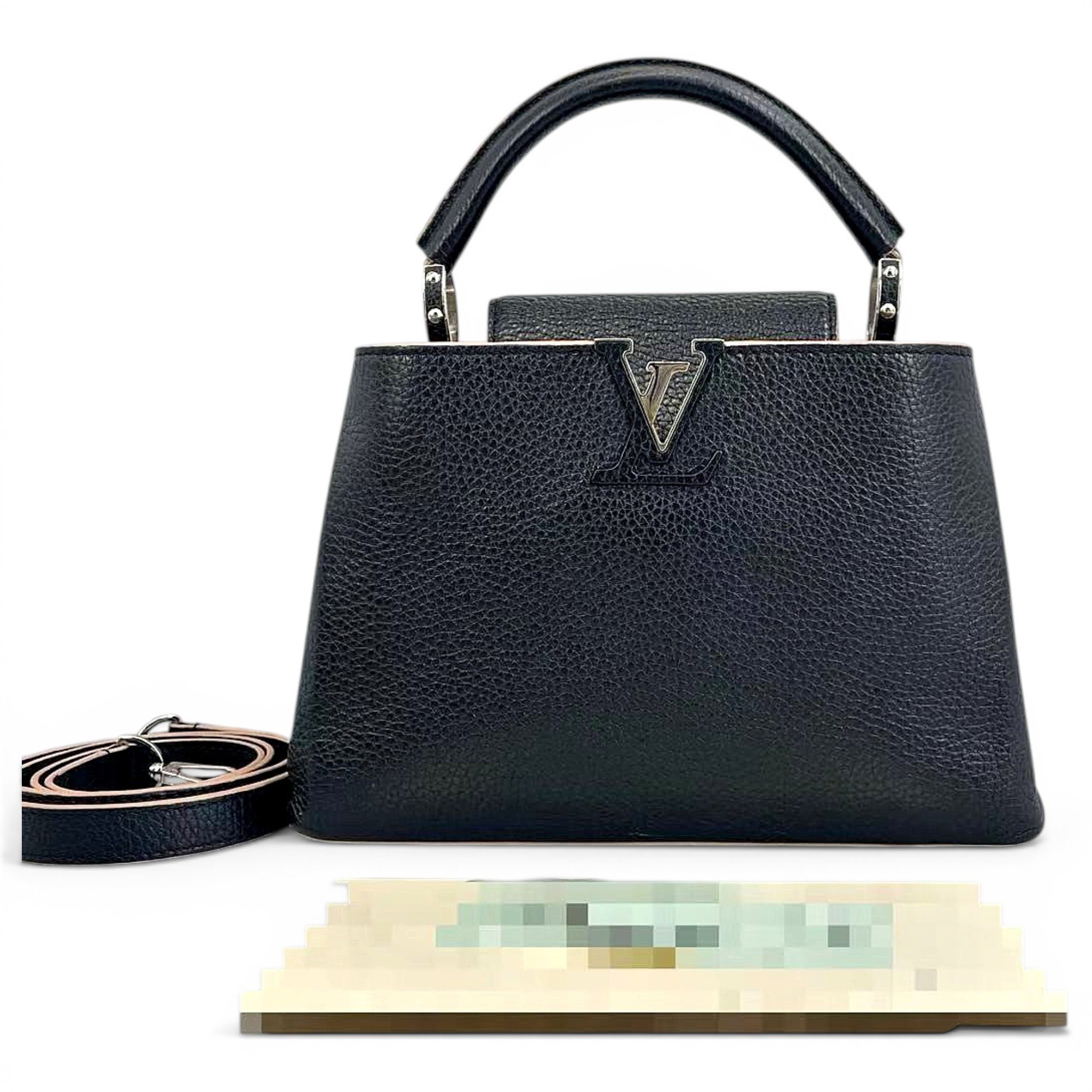 Capucines leather handbag