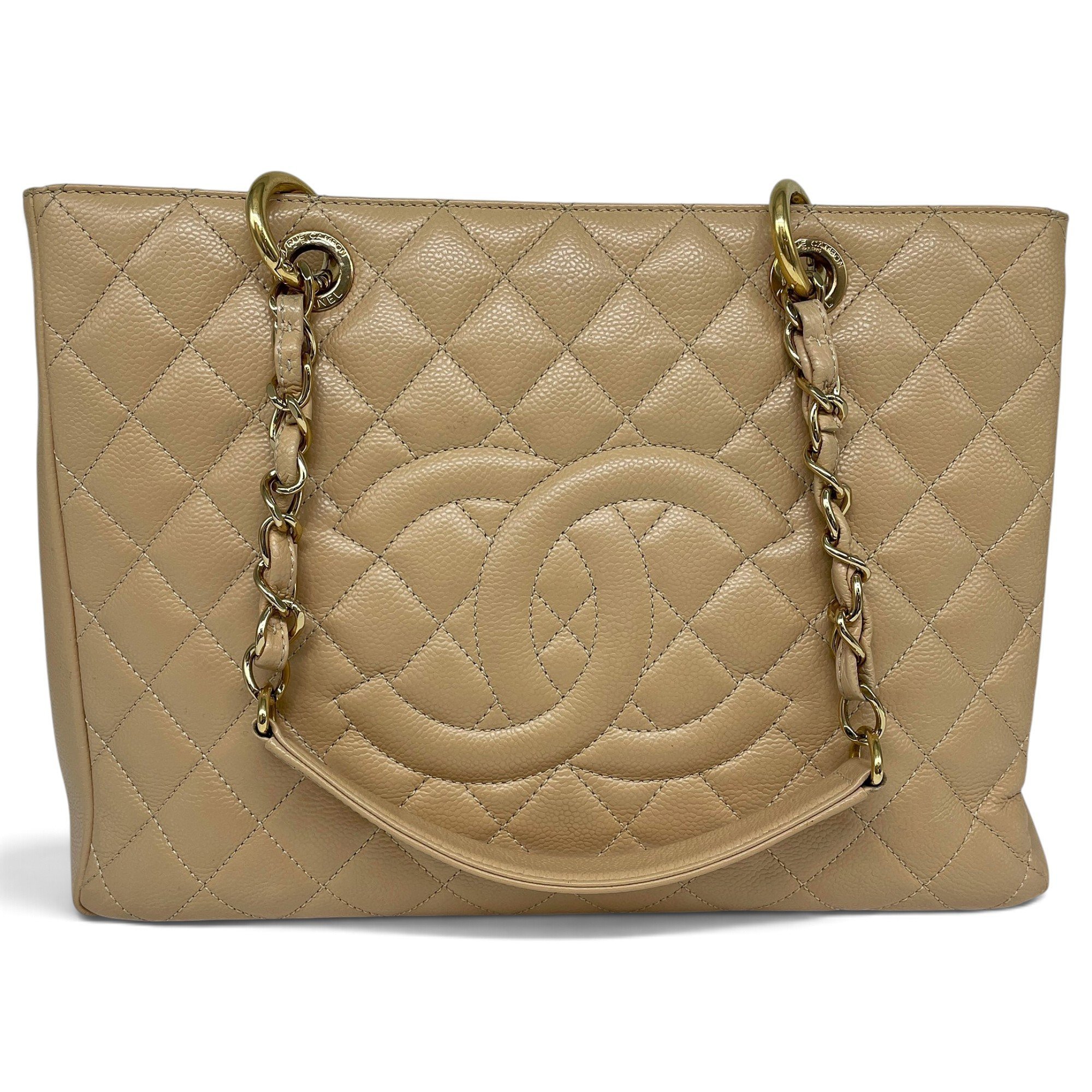 Grand shopping leather tote