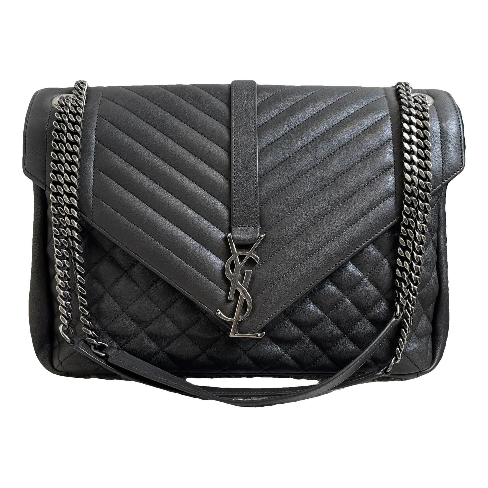 Envelope leather crossbody bag