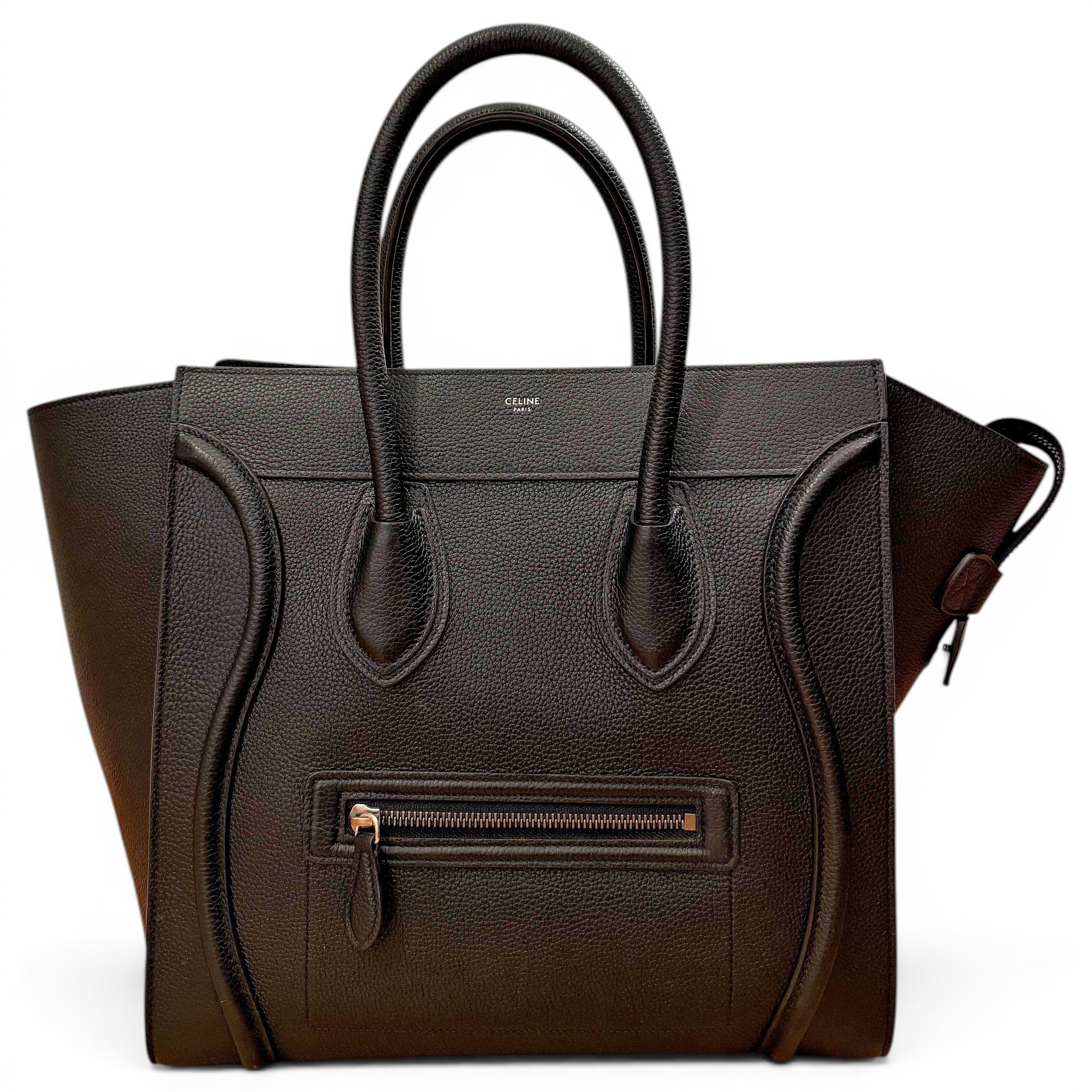 Luggage leather handbag