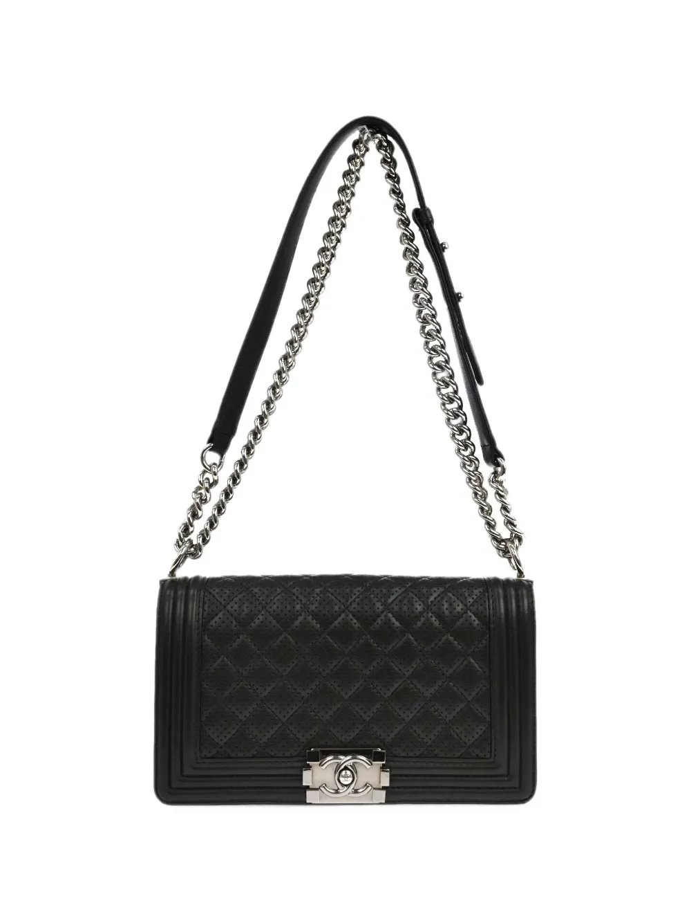2014 Boy Chanel perforated shoulder bag