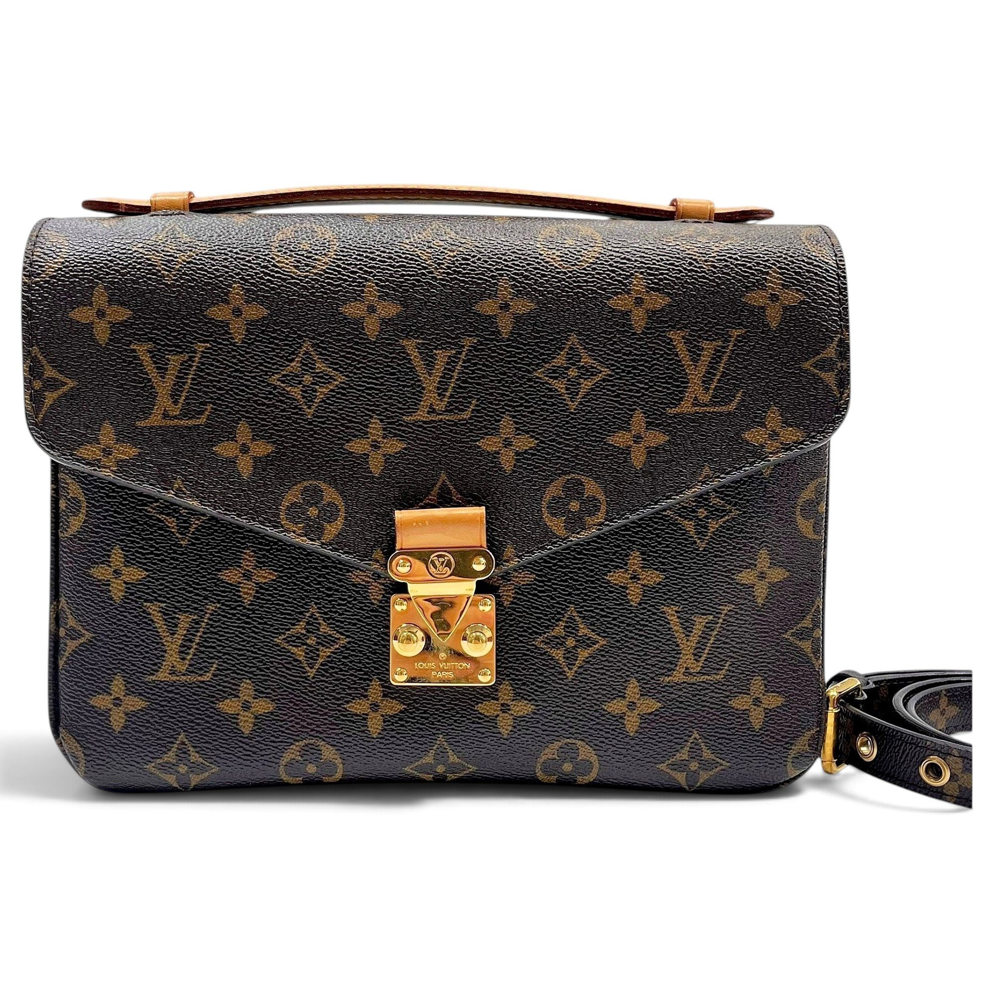 Metis leather handbag