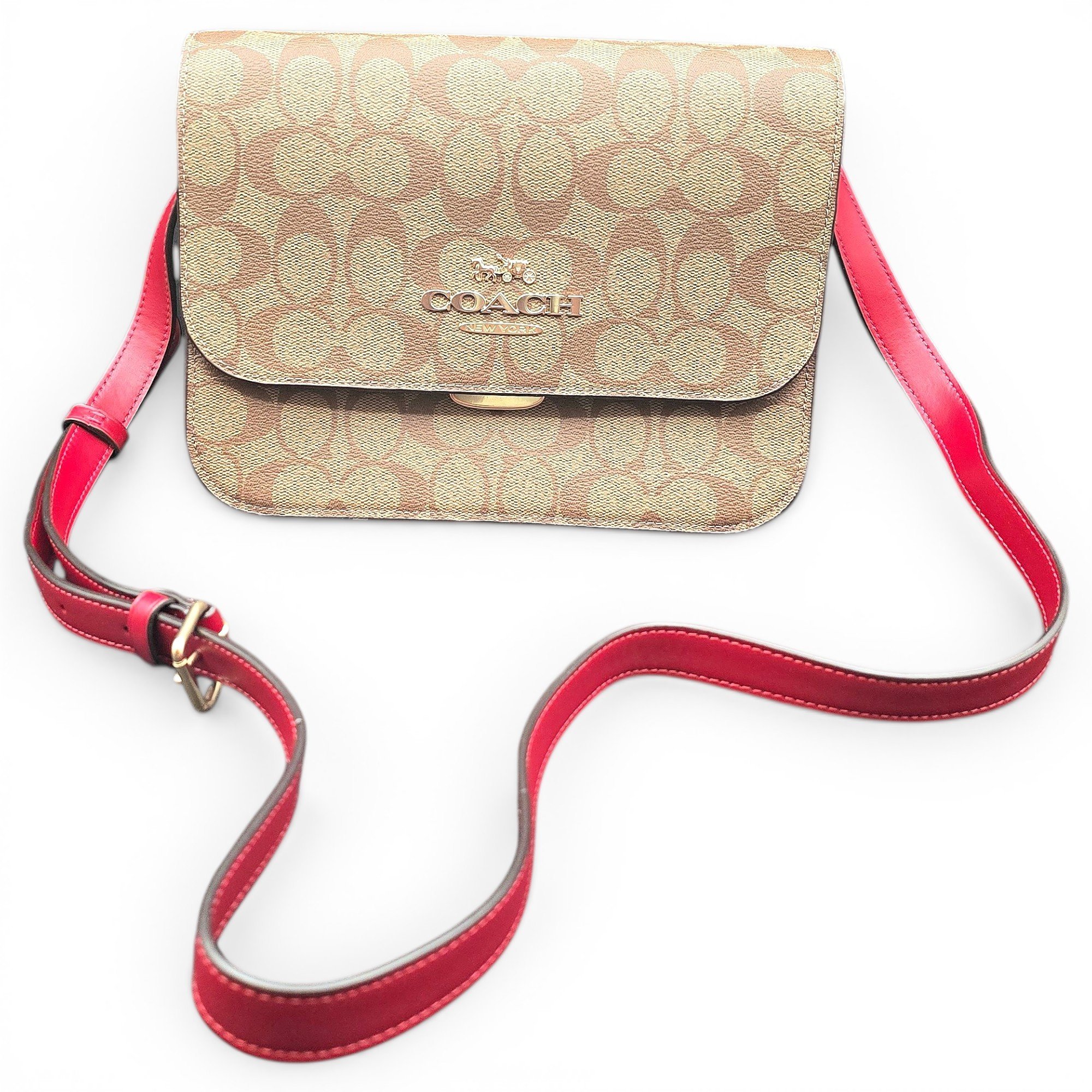 Leather crossbody bag