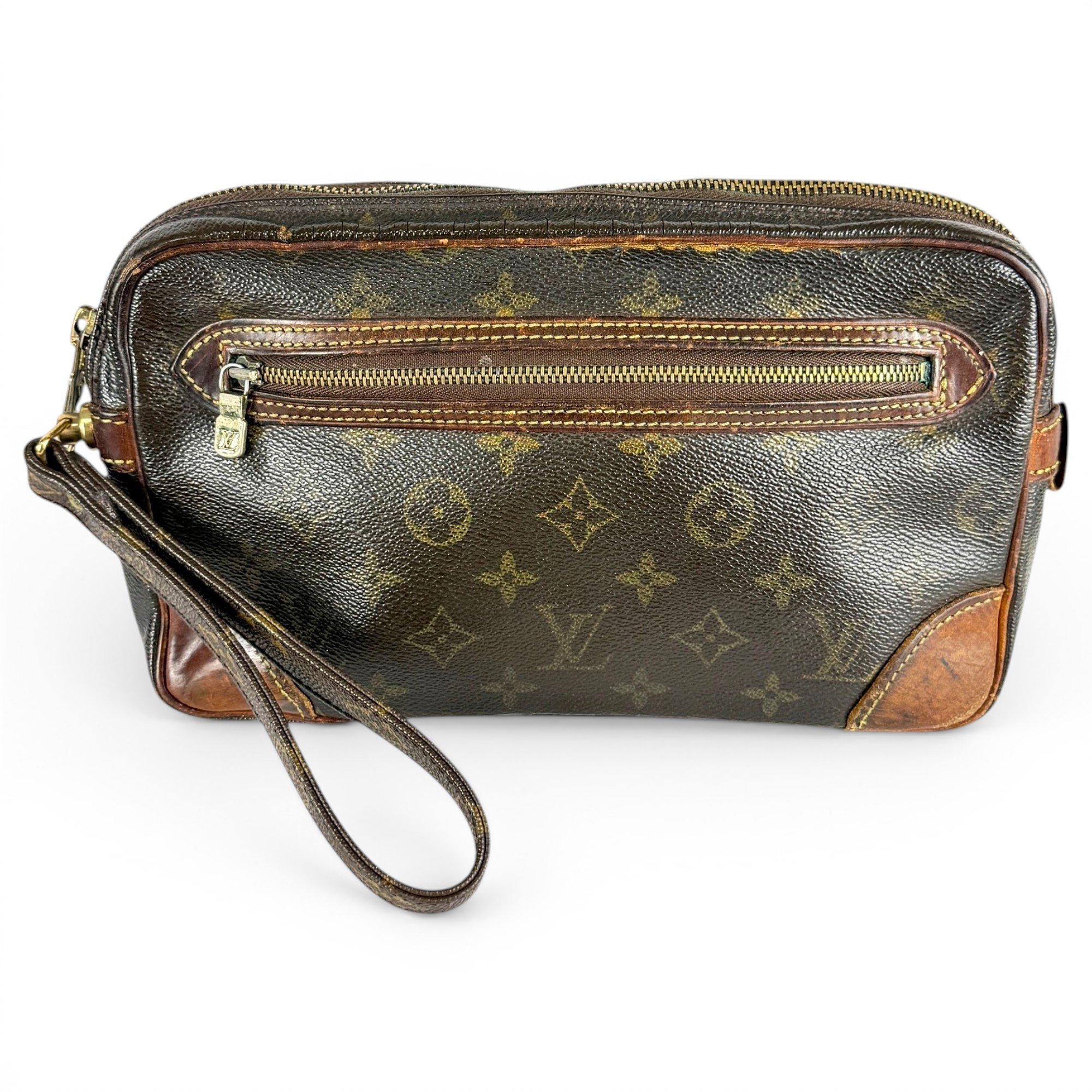 Marly Dragonne cloth clutch bag