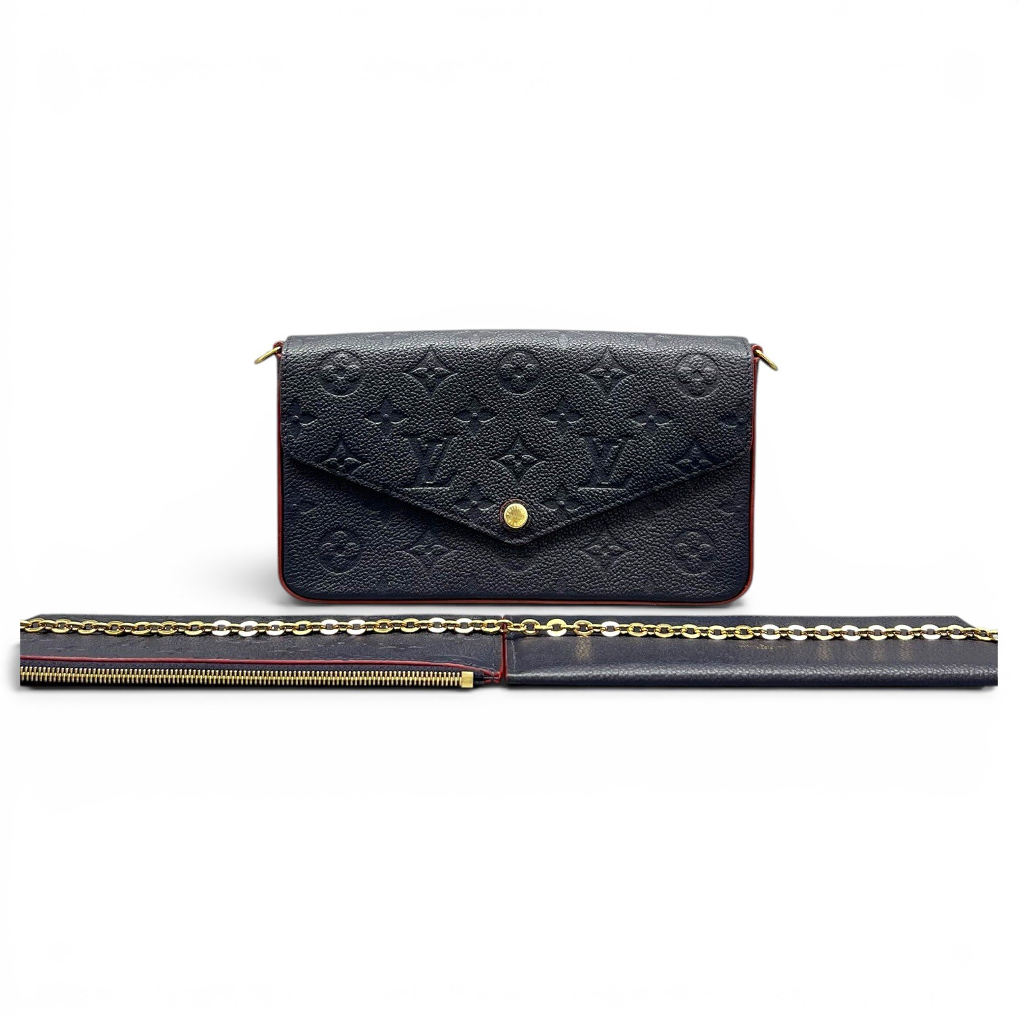 Félicie leather crossbody bag