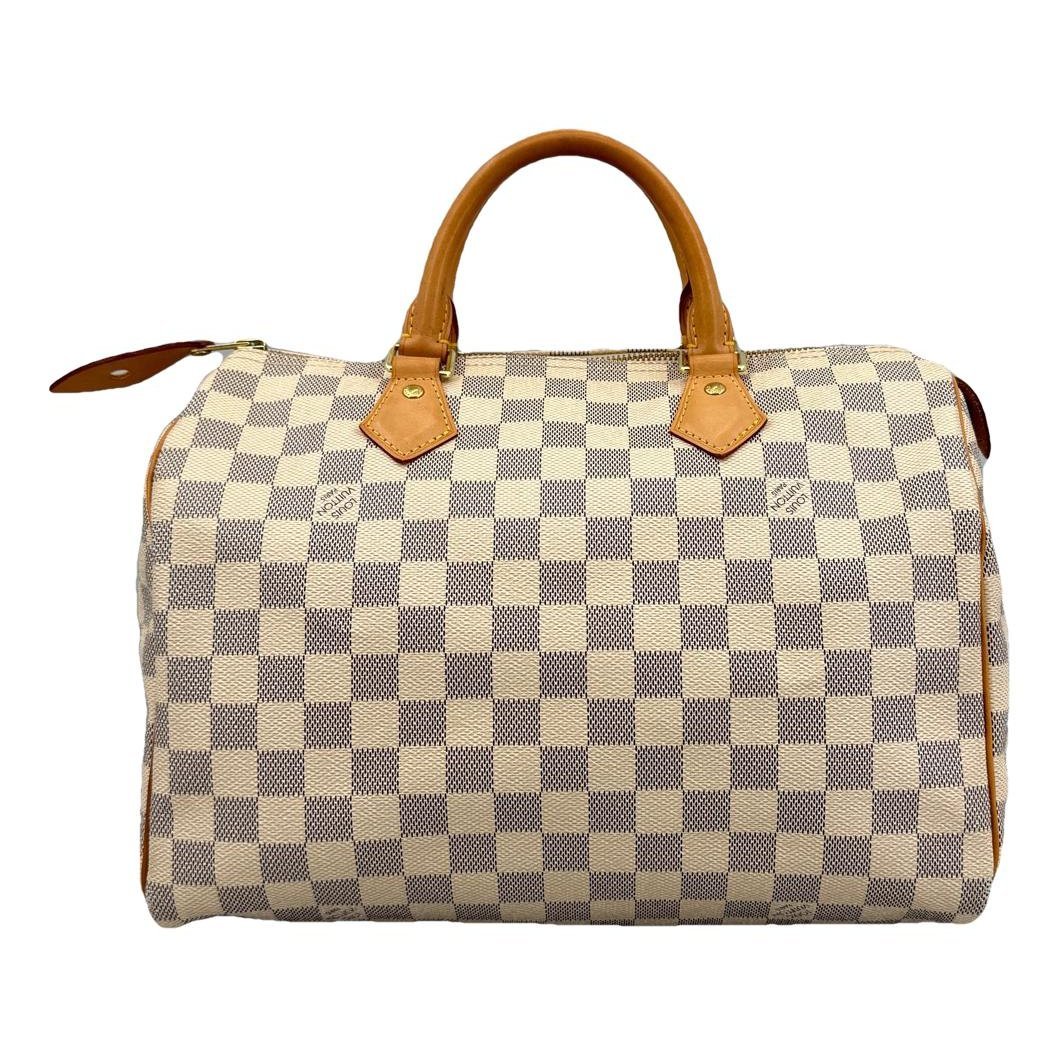 Speedy leather handbag