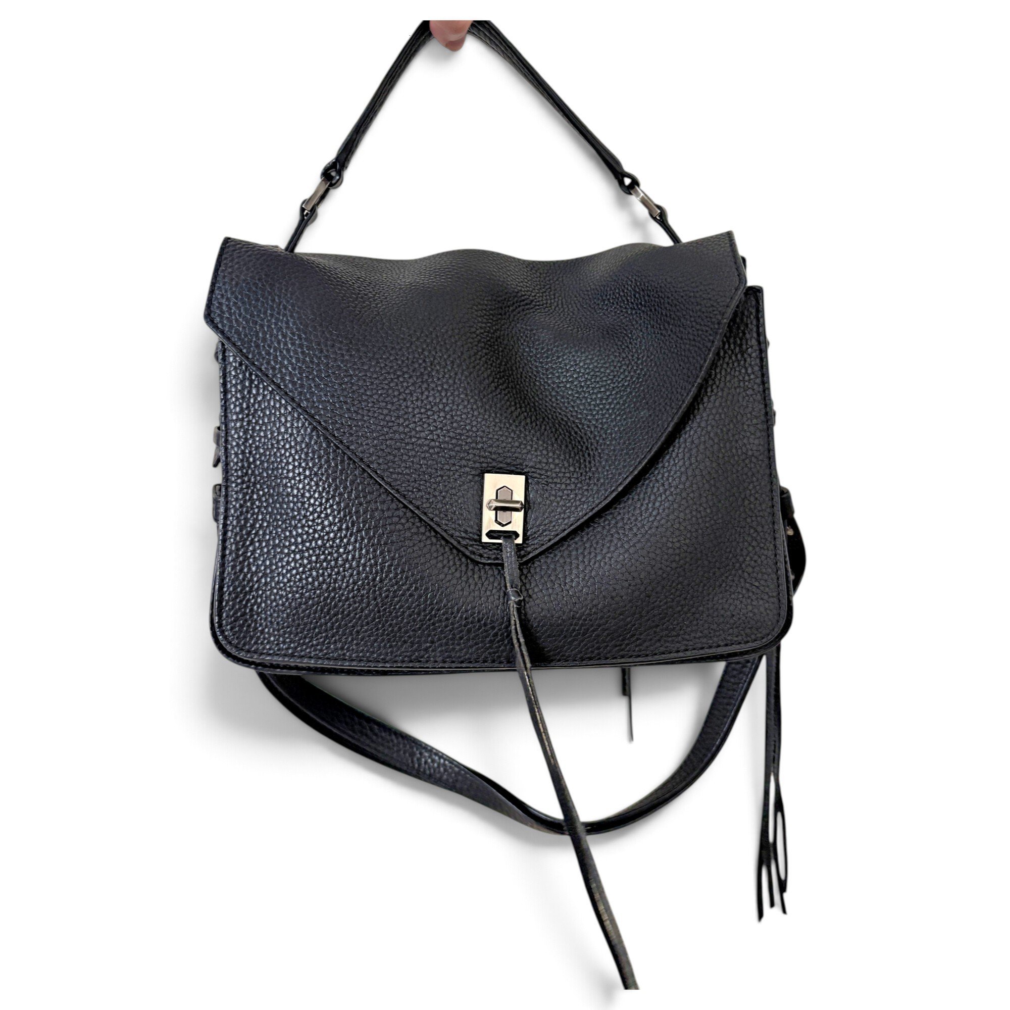 Leather crossbody bag