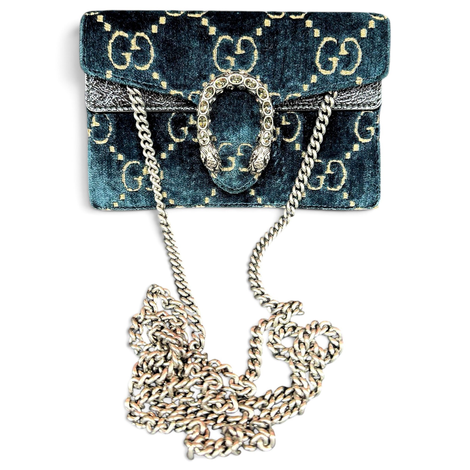 Dionysus Super Mini velvet mini bag