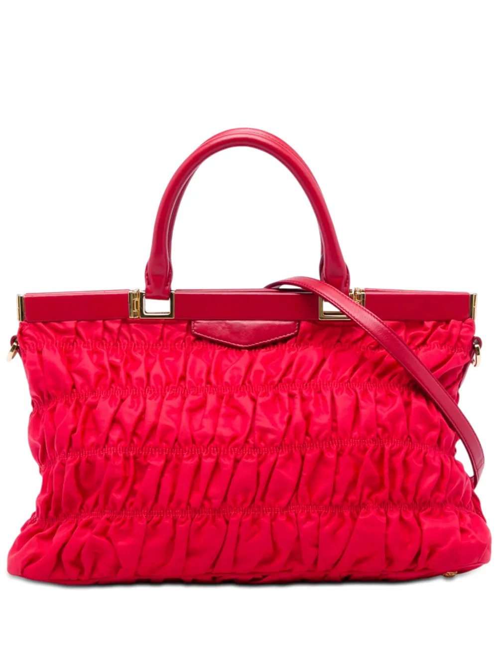 2010-2026 Tessuto Gaufre Frame satchel