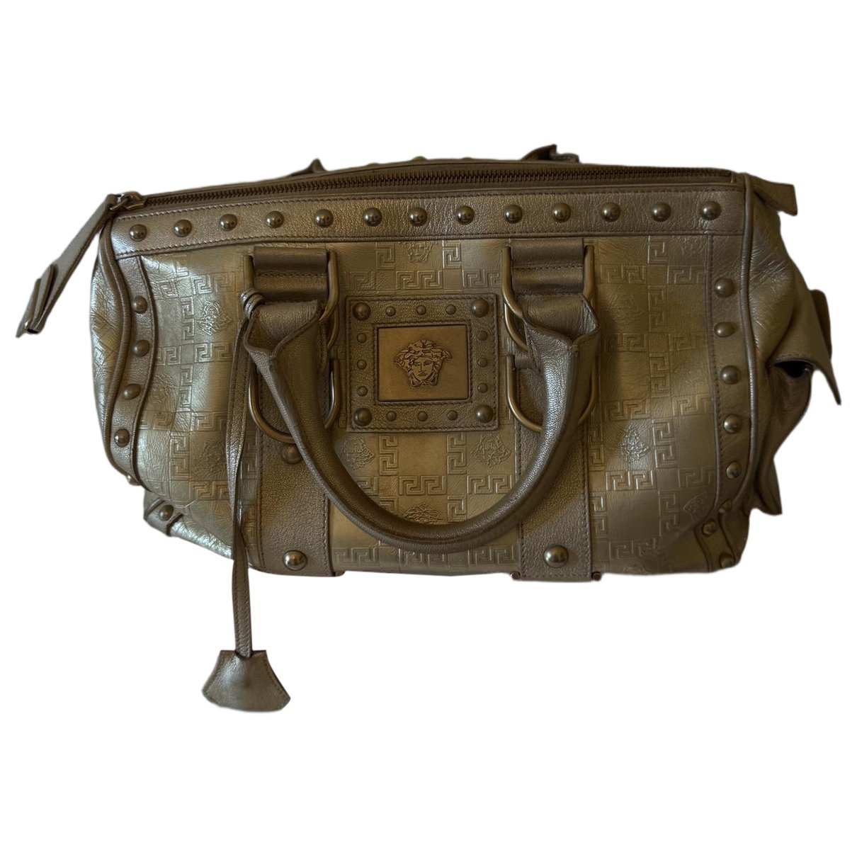 Leather satchel