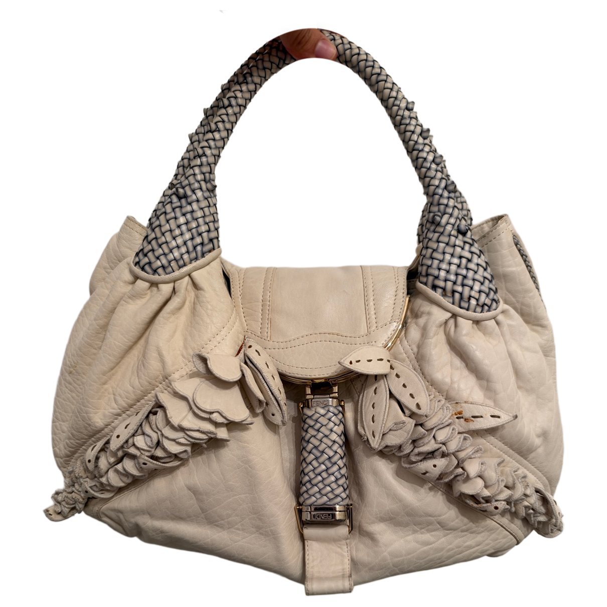 Spy leather handbag