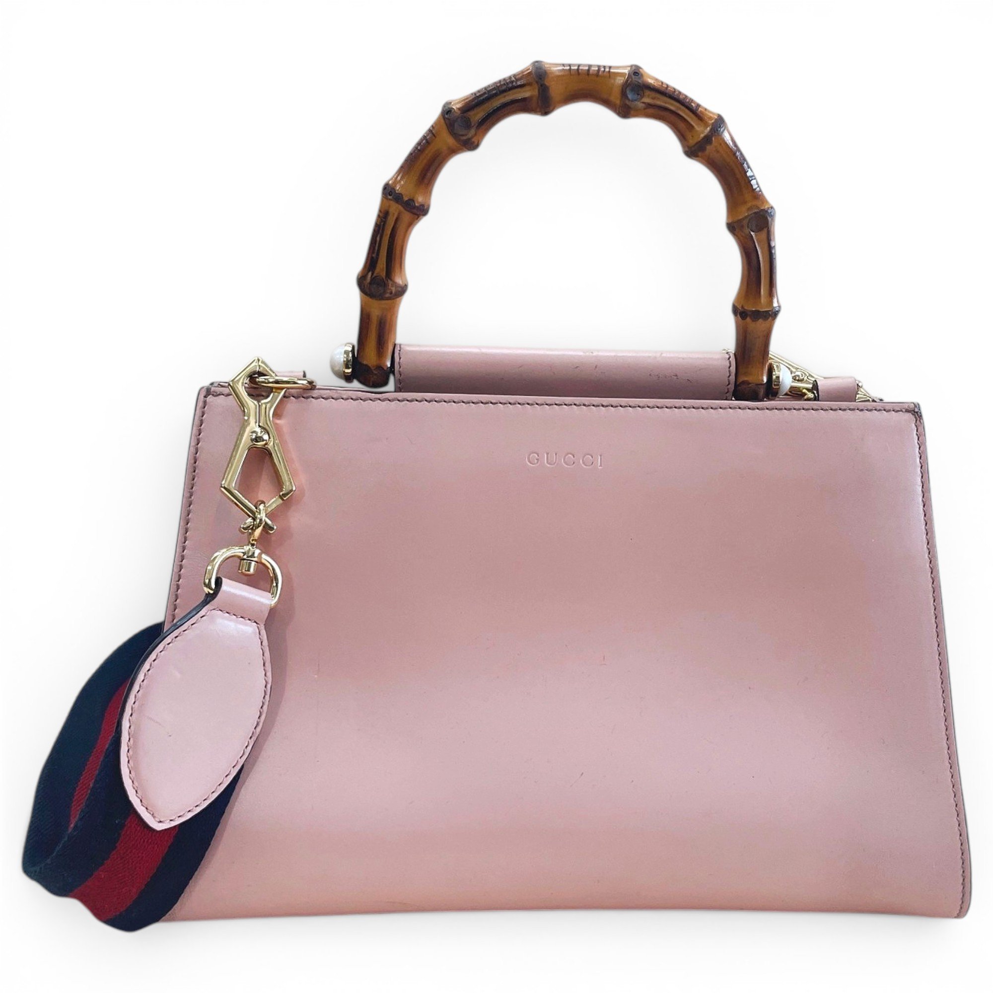 Nymphaea leather handbag