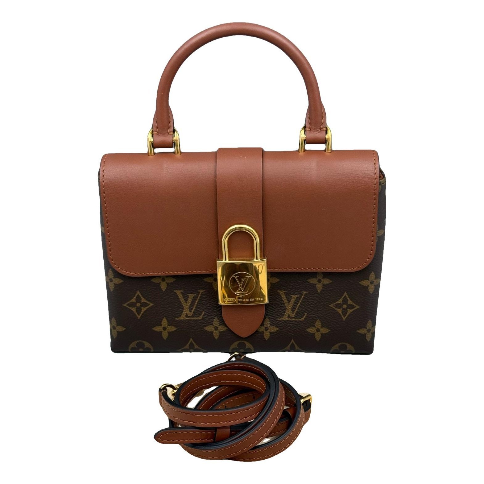 Locky BB leather handbag