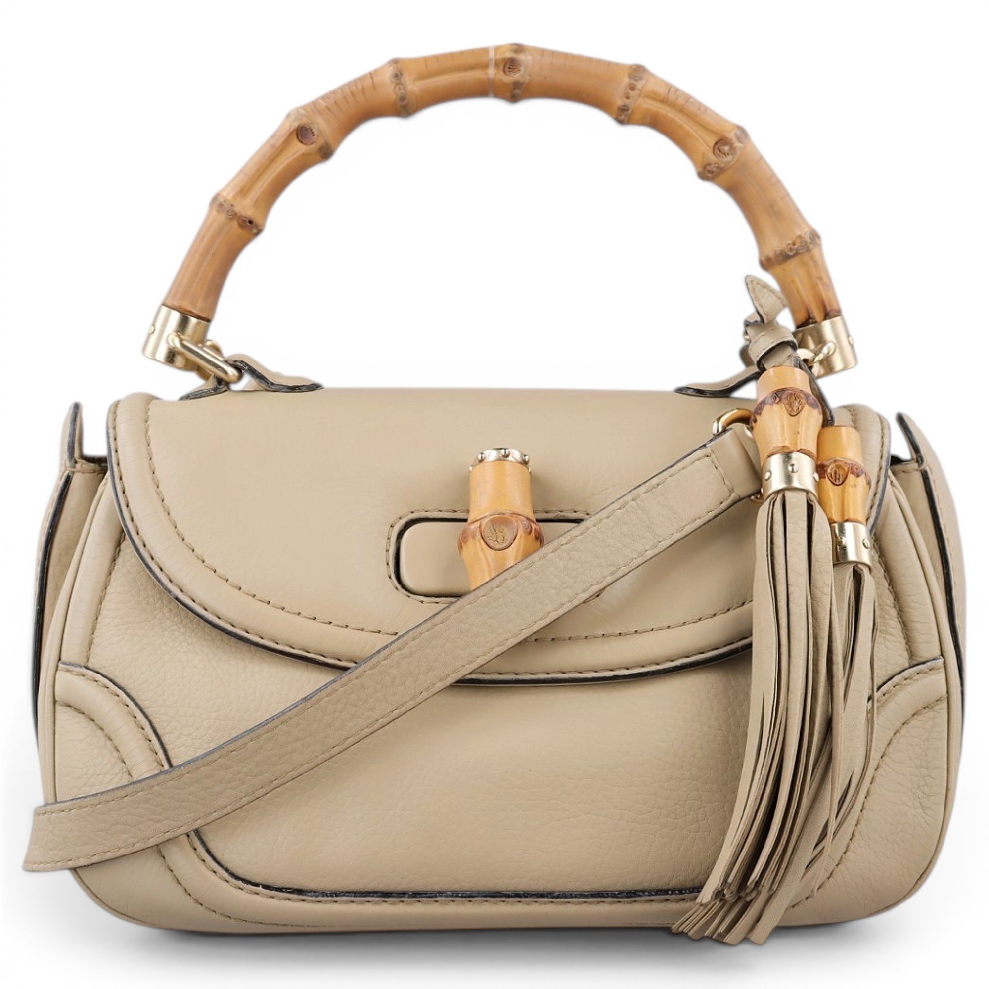 New Bamboo leather handbag