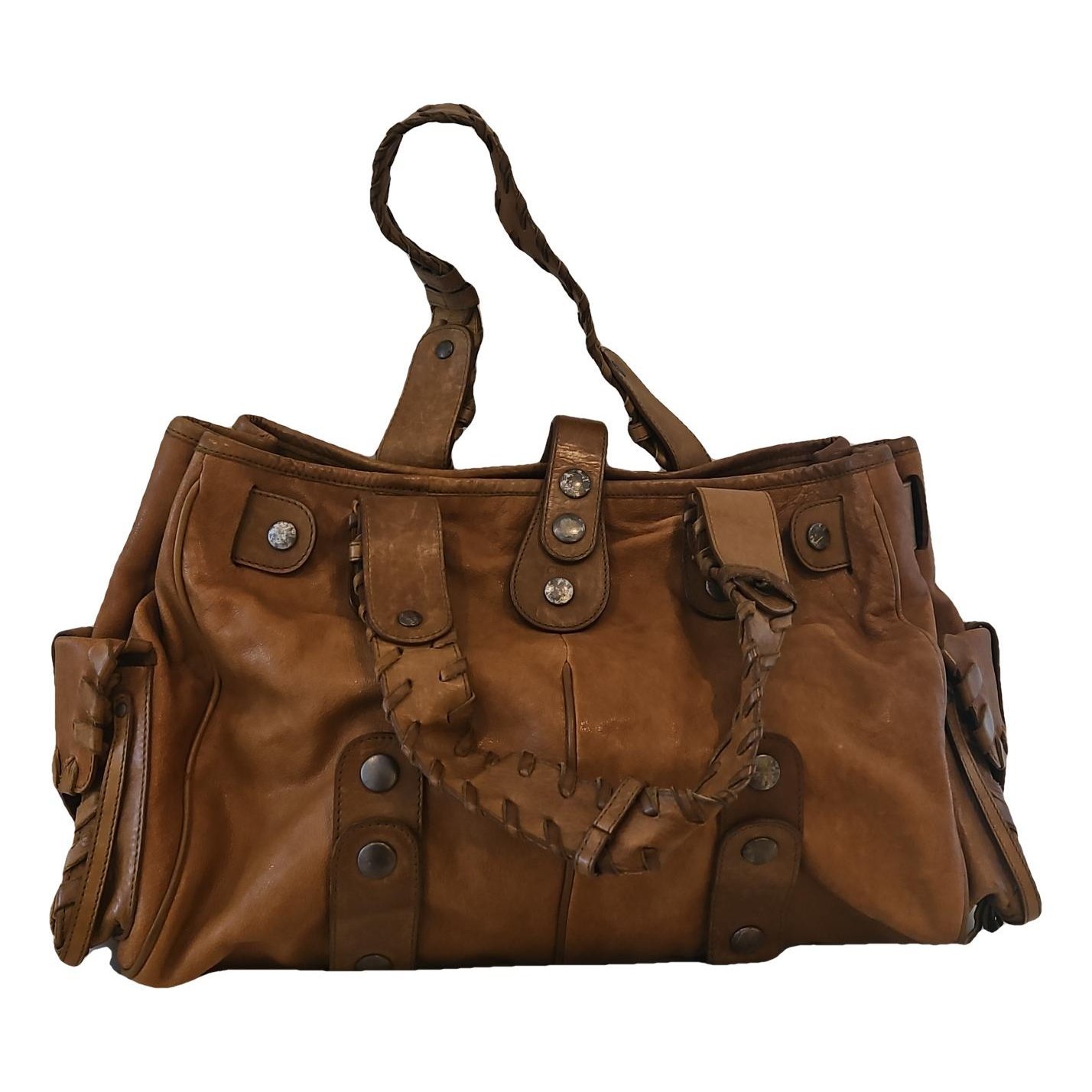 Leather handbag