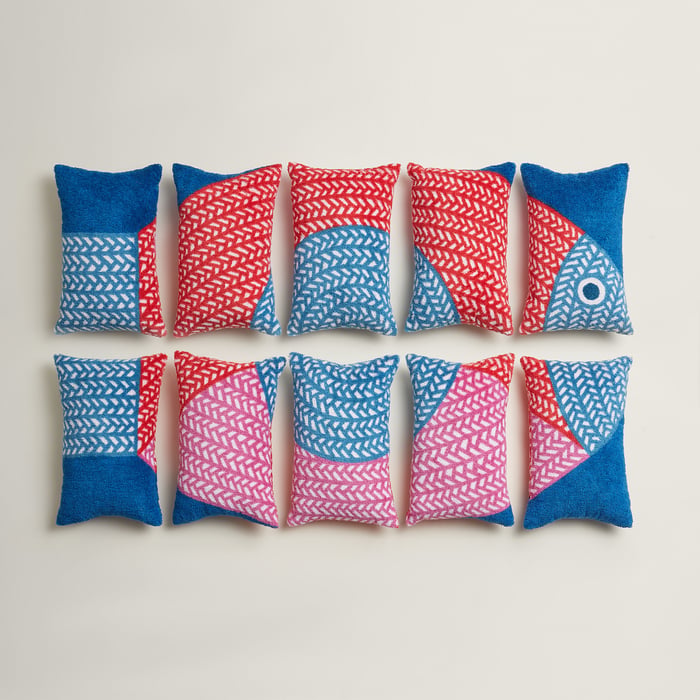 Poisson Natte Beach Pillow