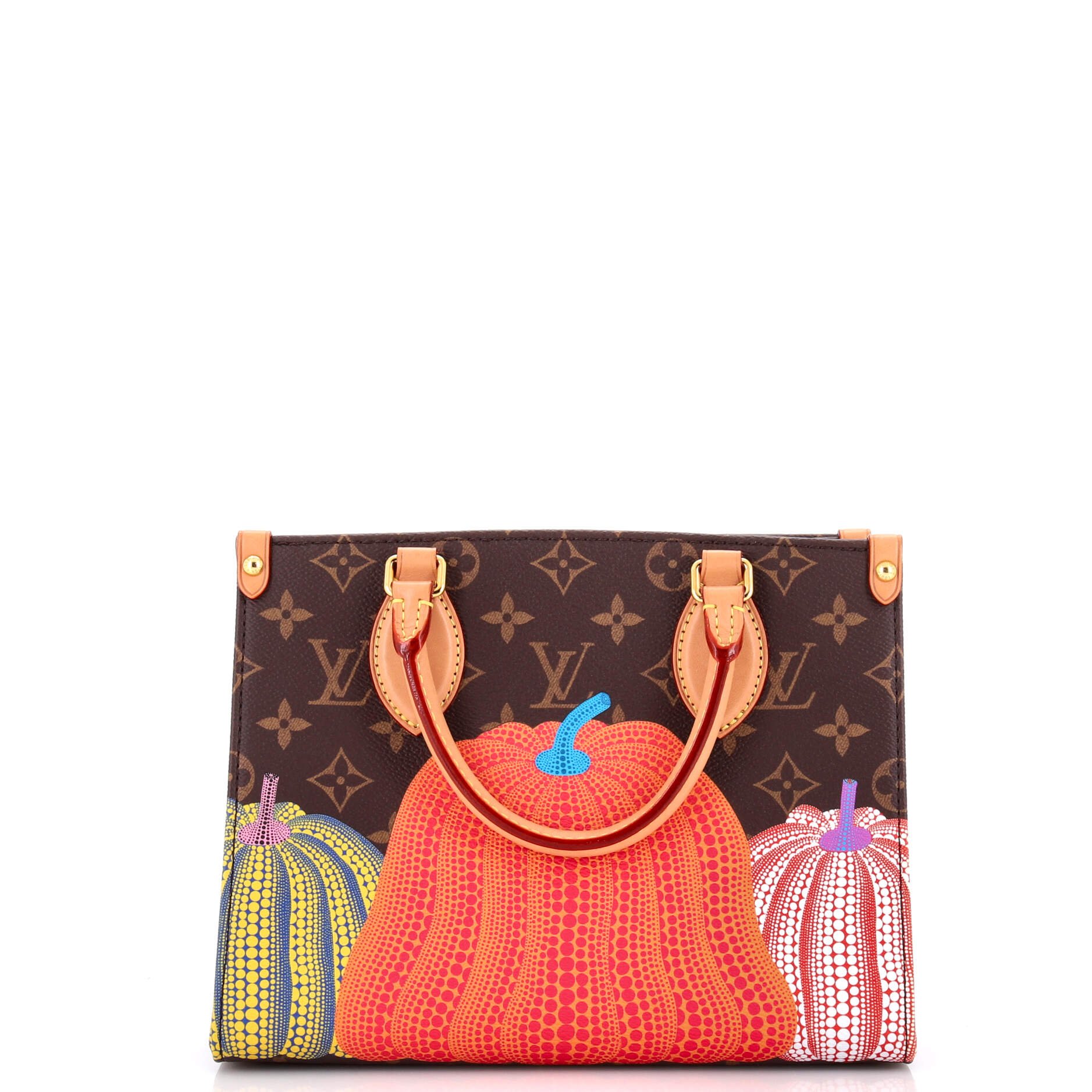 OnTheGo Tote Yayoi Kusama Pumpkins Monogram Canvas PM