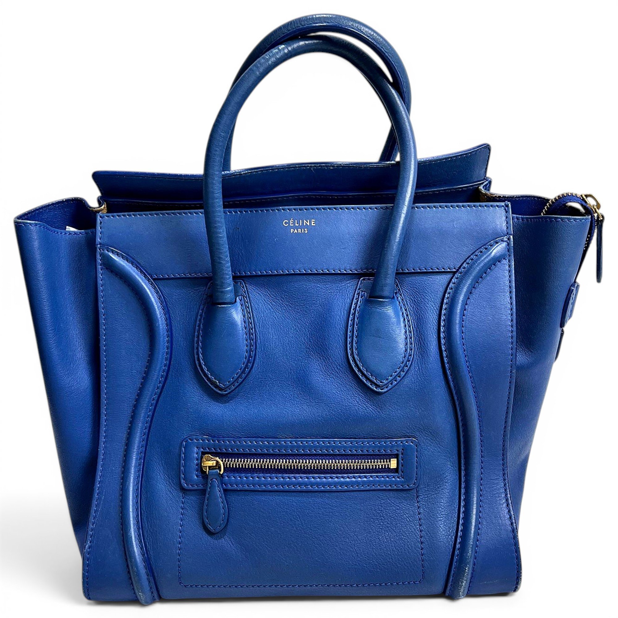 Luggage leather handbag