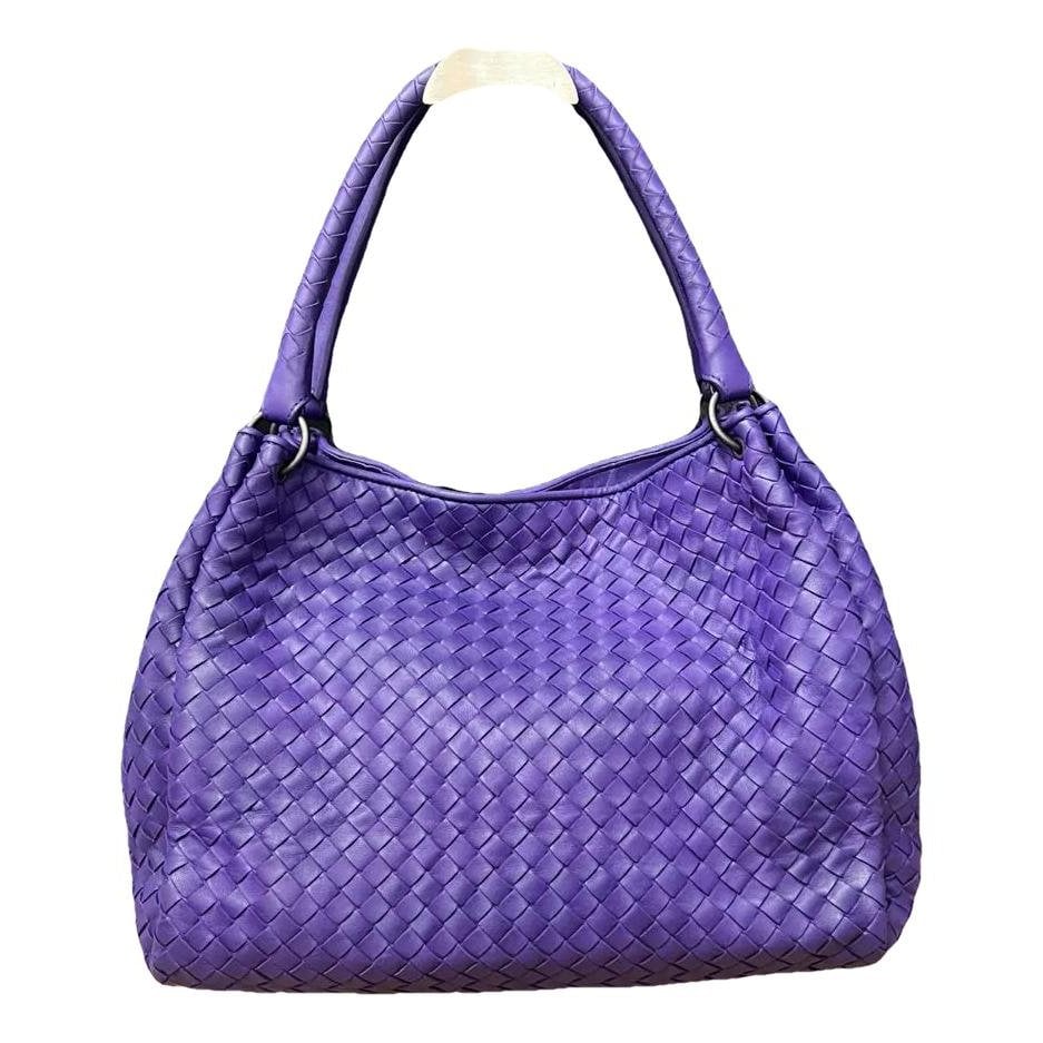 Parachute leather handbag