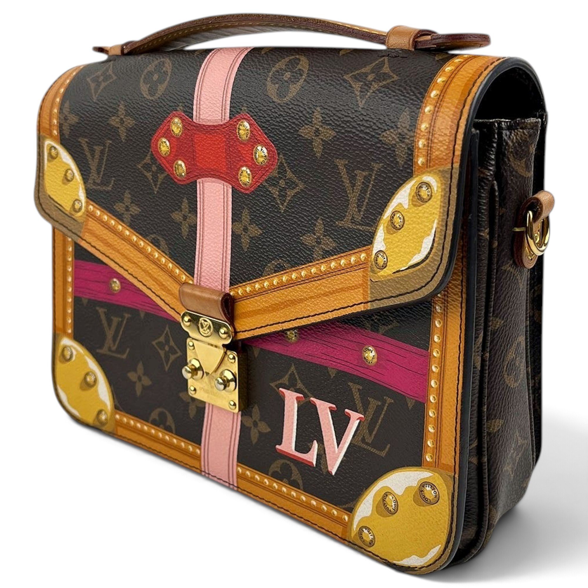 Multi Pochette Accessoires leather handbag