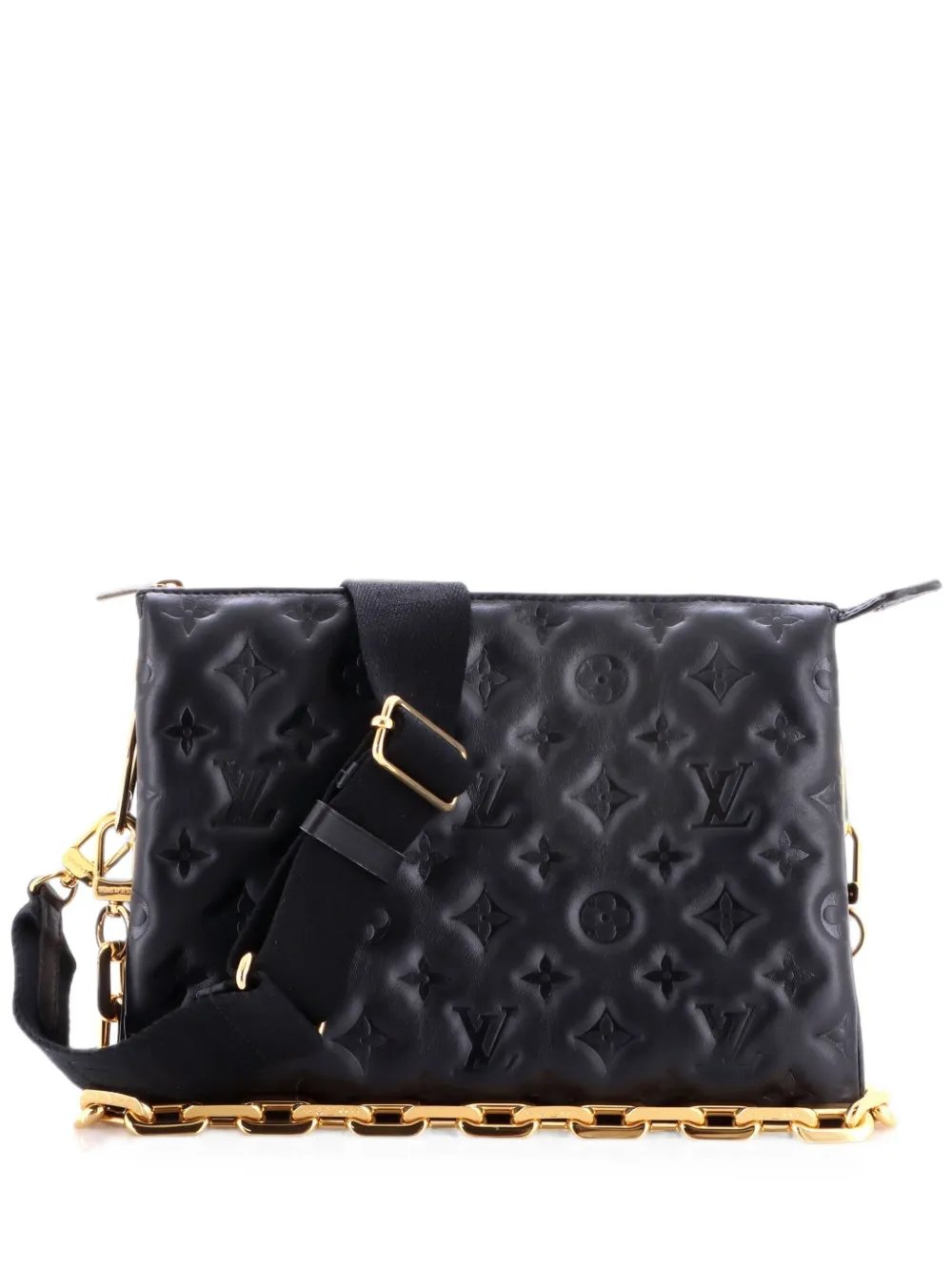 Coussin Bag Monogram Embossed Lambskin PM crossbody bag