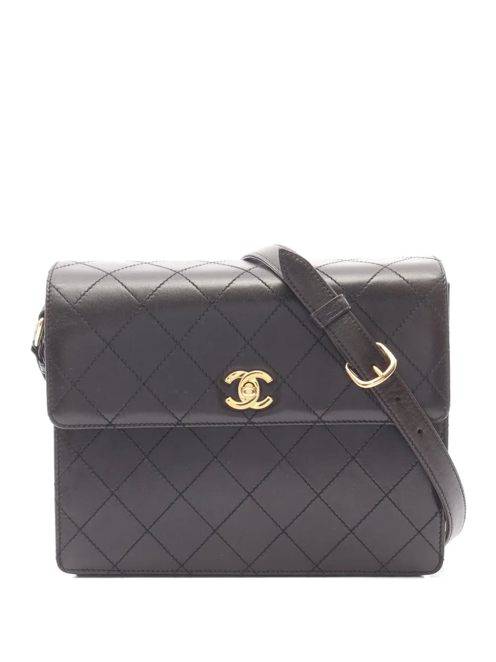 1997-1999 Matelassé CC turn-lock shoulder bag