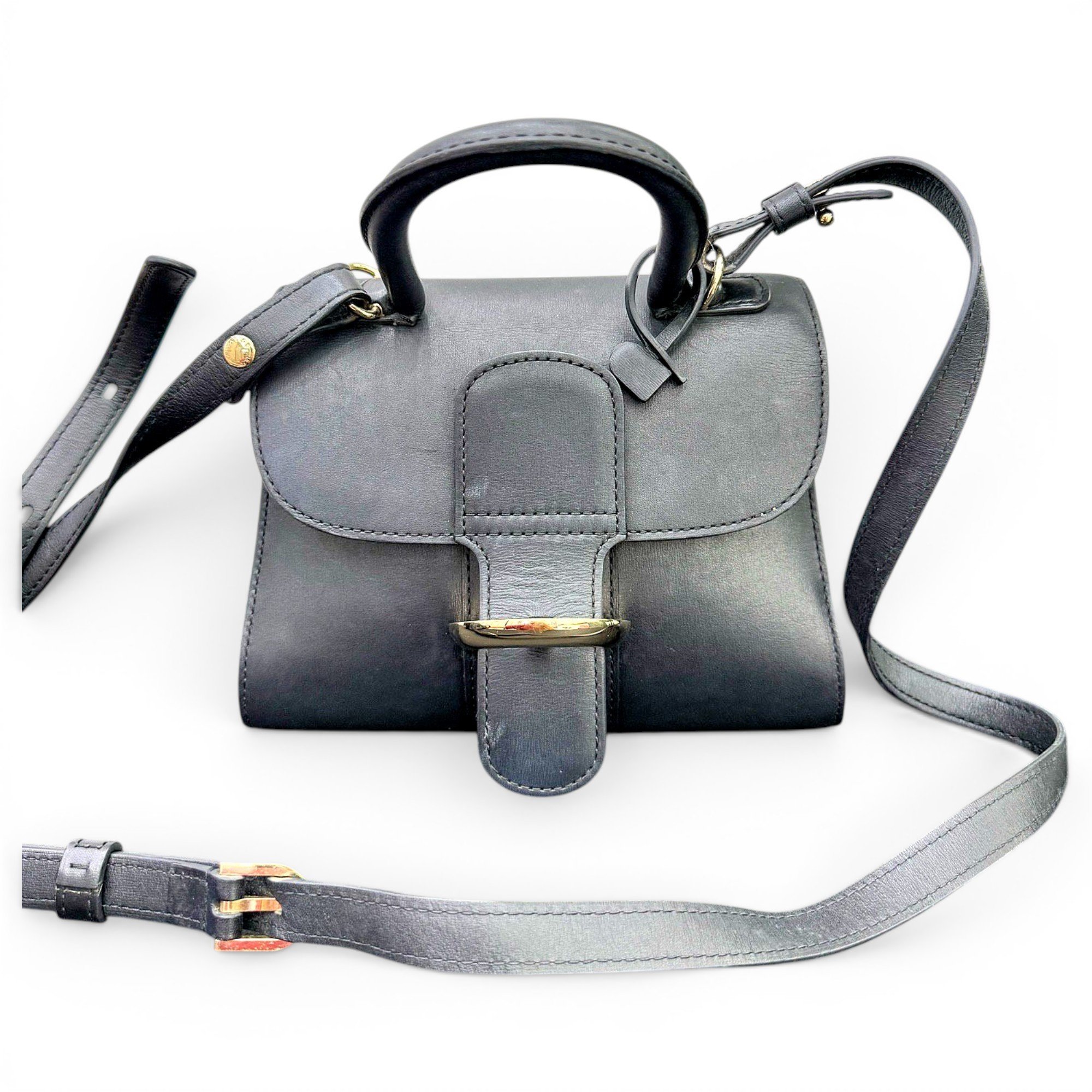 Brillant leather handbag