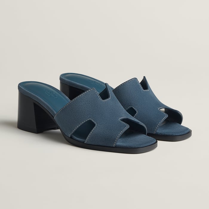 Bleu Céleste Sandália Helia 60